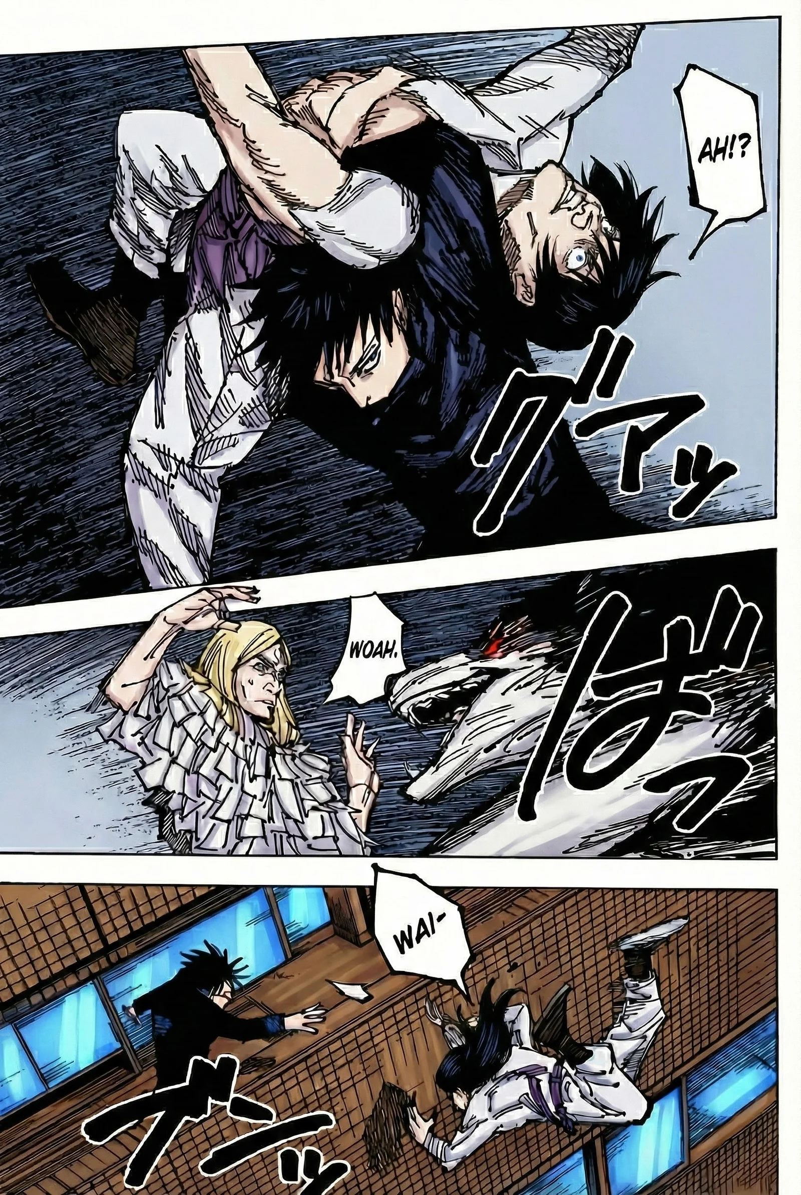 Jujutsu Kaisen Colored Manga JJK — Chapter 167 — Page 15