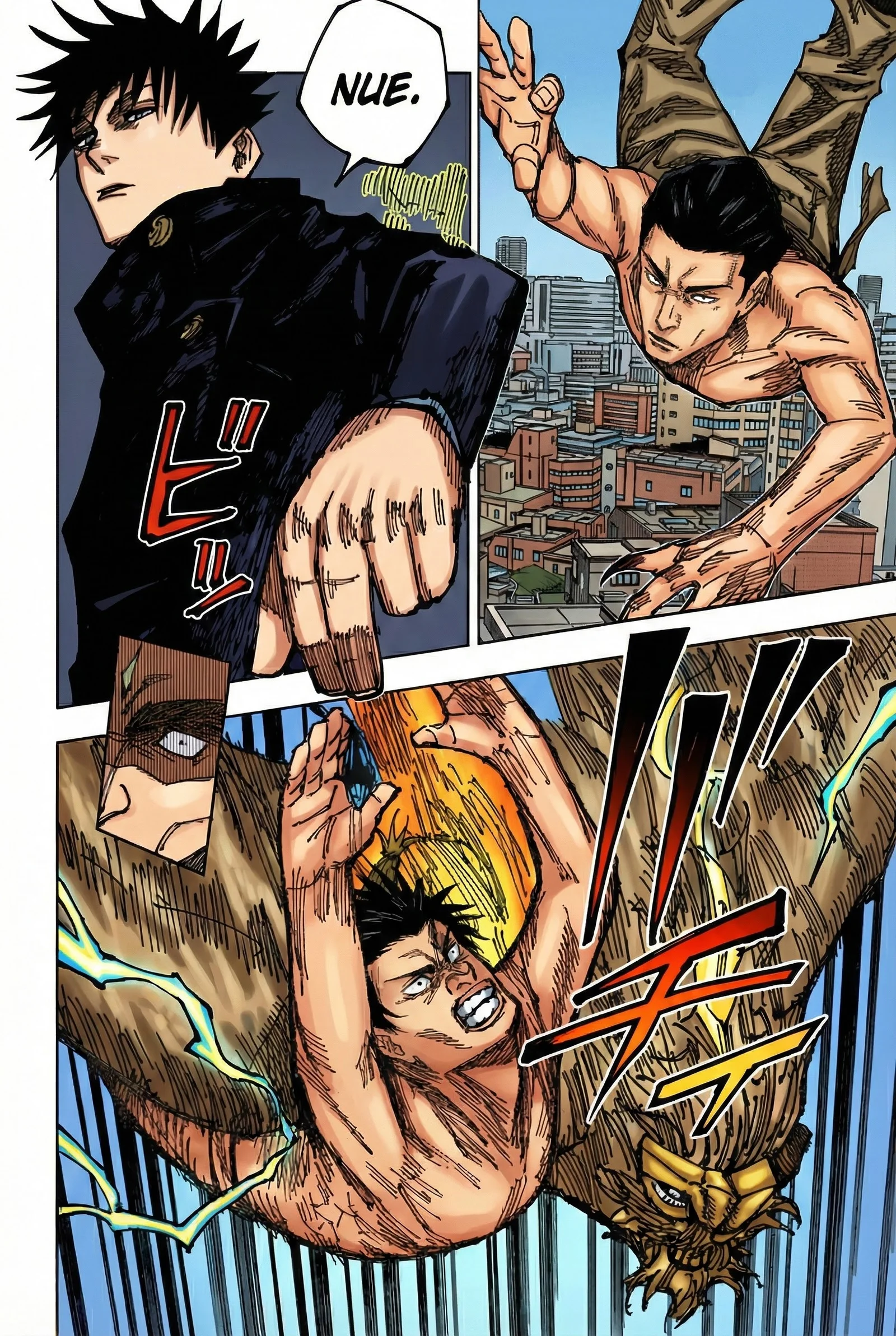 Jujutsu Kaisen Colored Manga JJK — Chapter 167 — Page 16