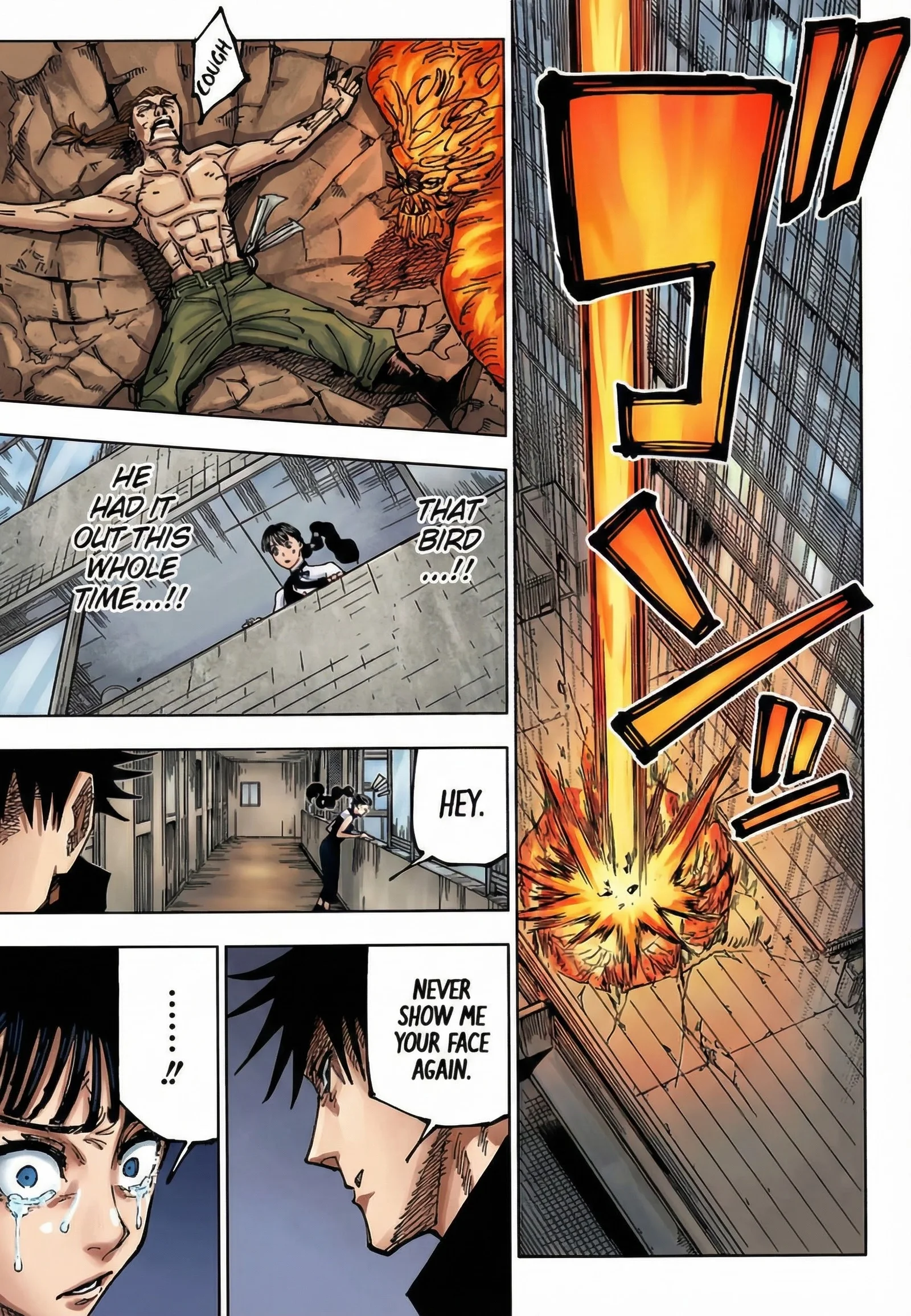 Jujutsu Kaisen Colored Manga JJK — Chapter 167 — Page 17