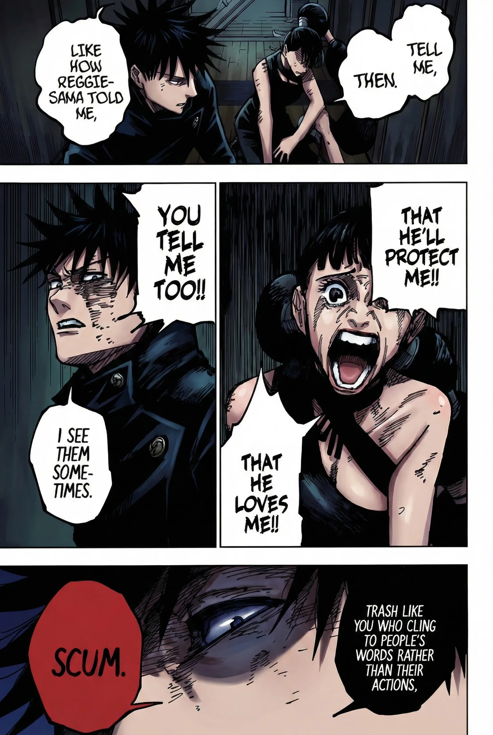 Jujutsu Kaisen Colored Manga JJK β Chapter 168 β Page 7