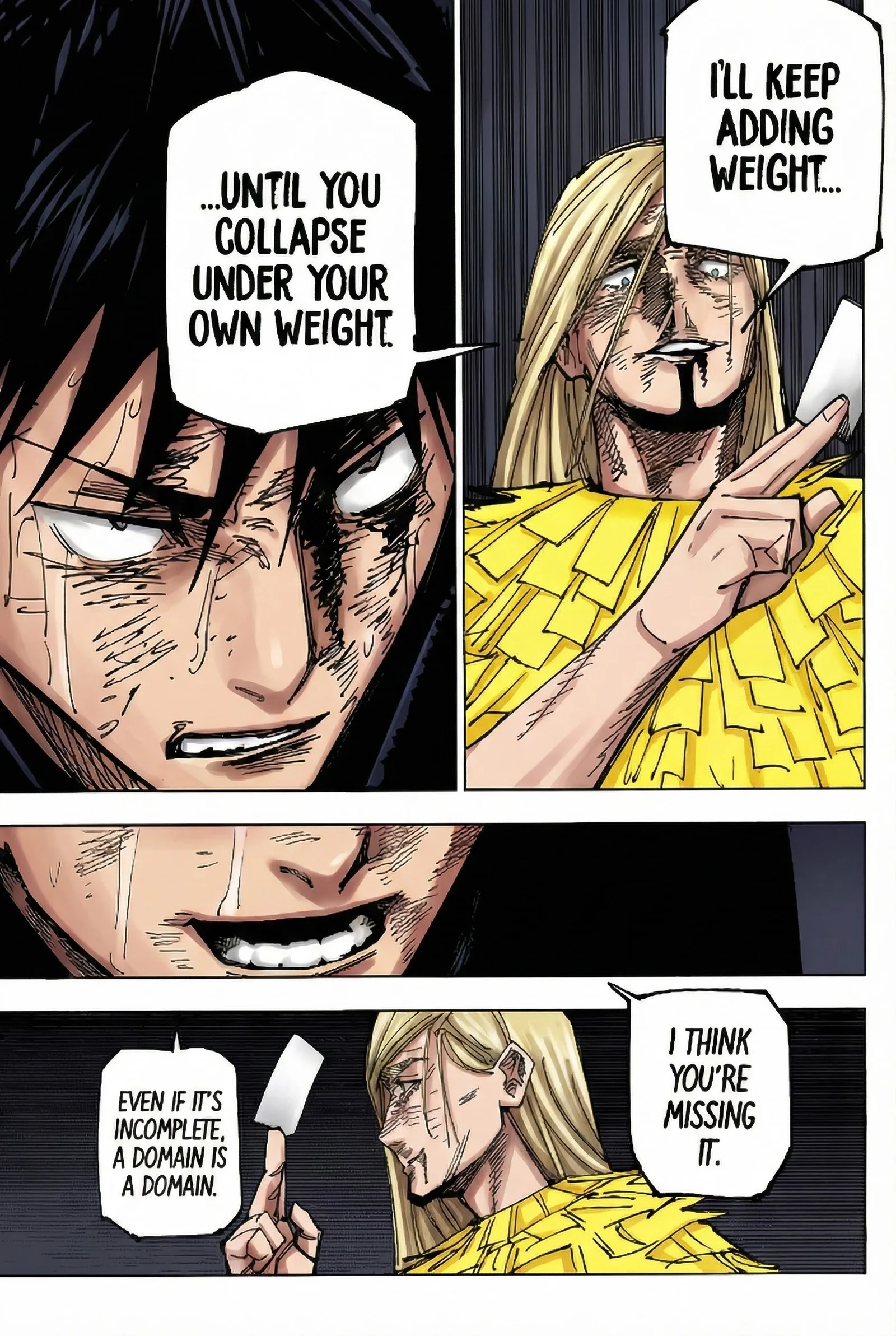 Jujutsu Kaisen Colored Manga JJK β Chapter 171 β Page 17