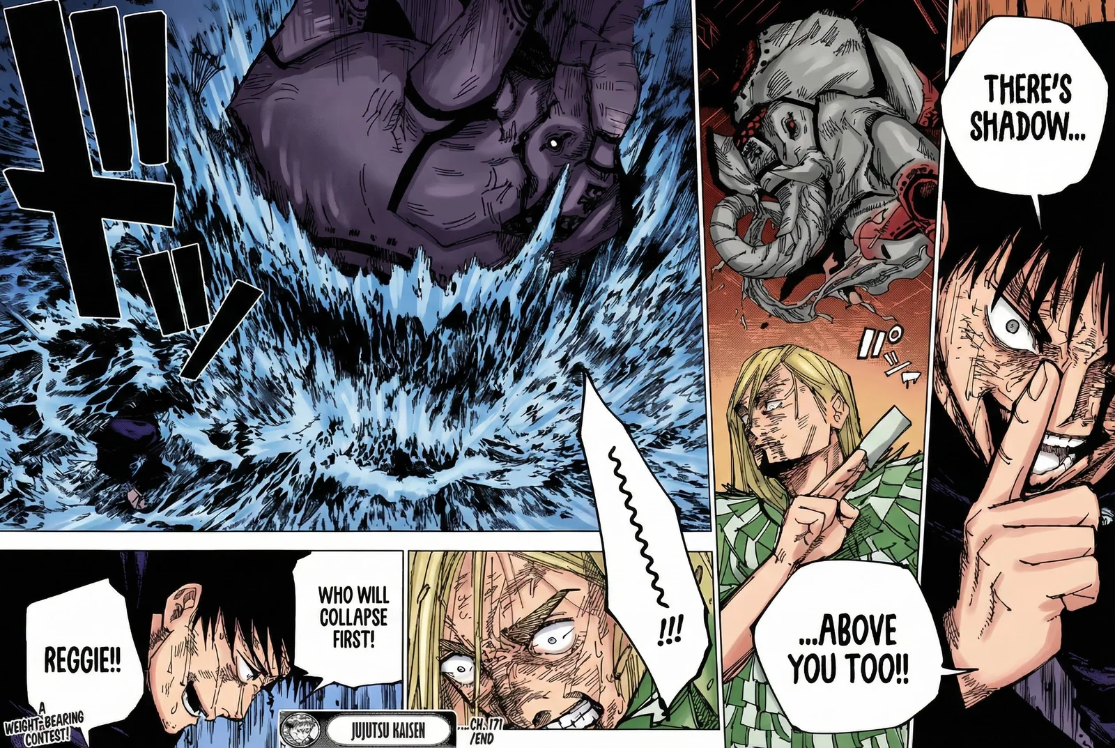 Jujutsu Kaisen Colored Manga JJK β Chapter 171 β Page 18