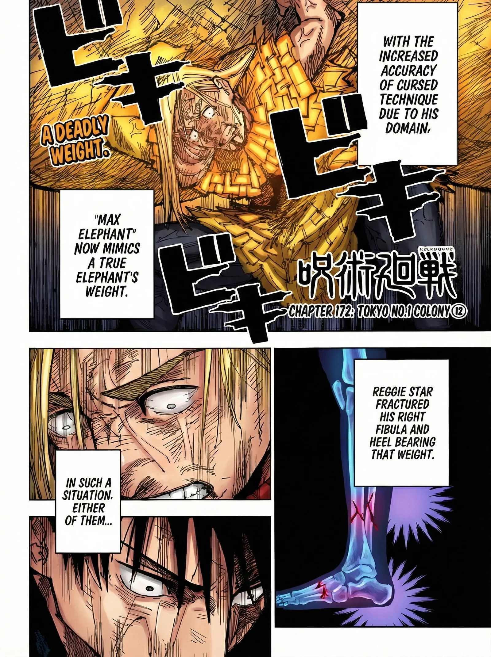 Jujutsu Kaisen Colored Manga JJK β Chapter 172 β Page 2