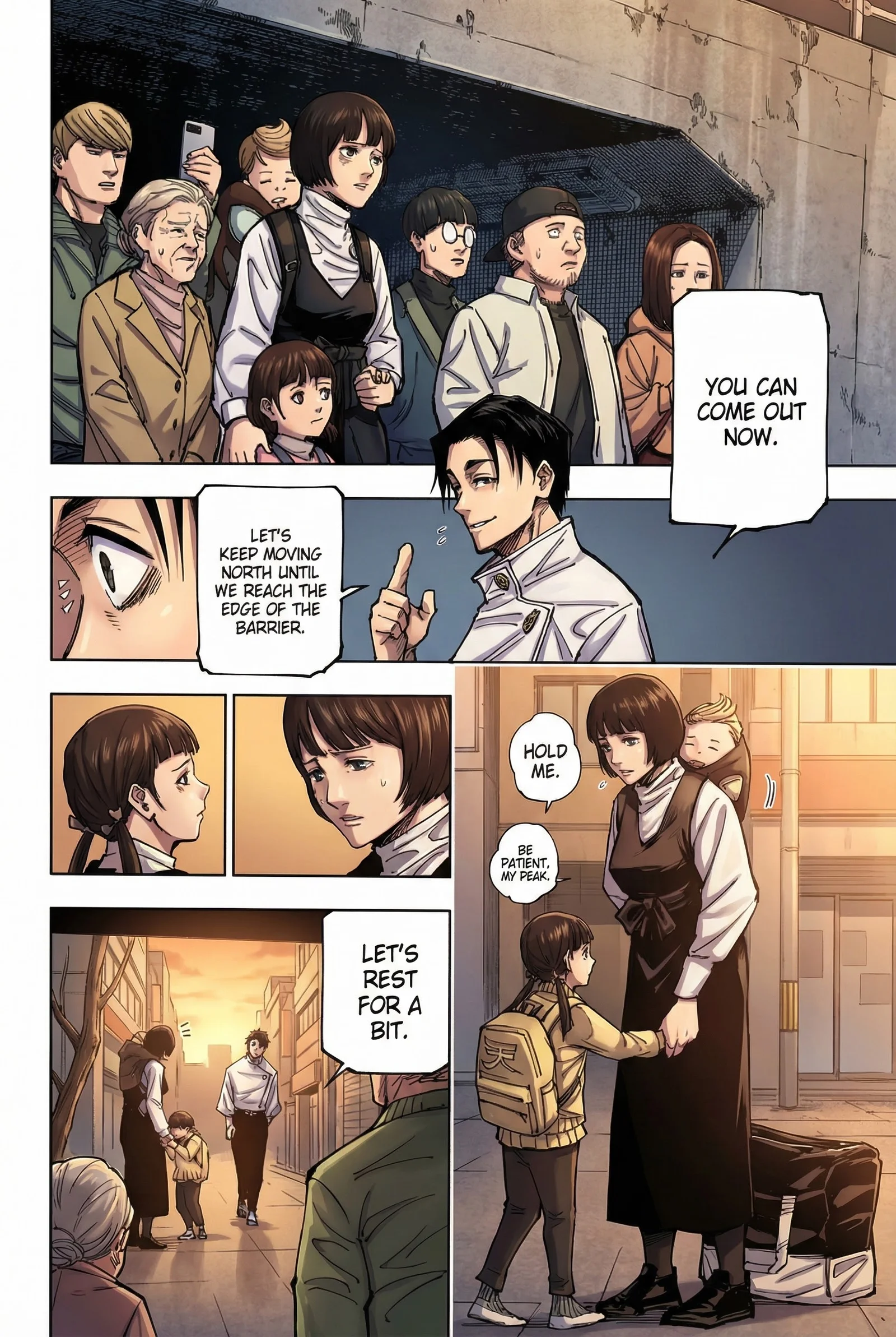 Jujutsu Kaisen Colored Manga JJK — Chapter 174 — Page 4