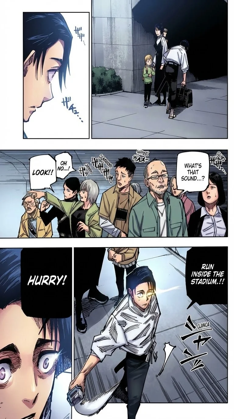 Jujutsu Kaisen Colored Manga JJK — Chapter 174 — Page 5