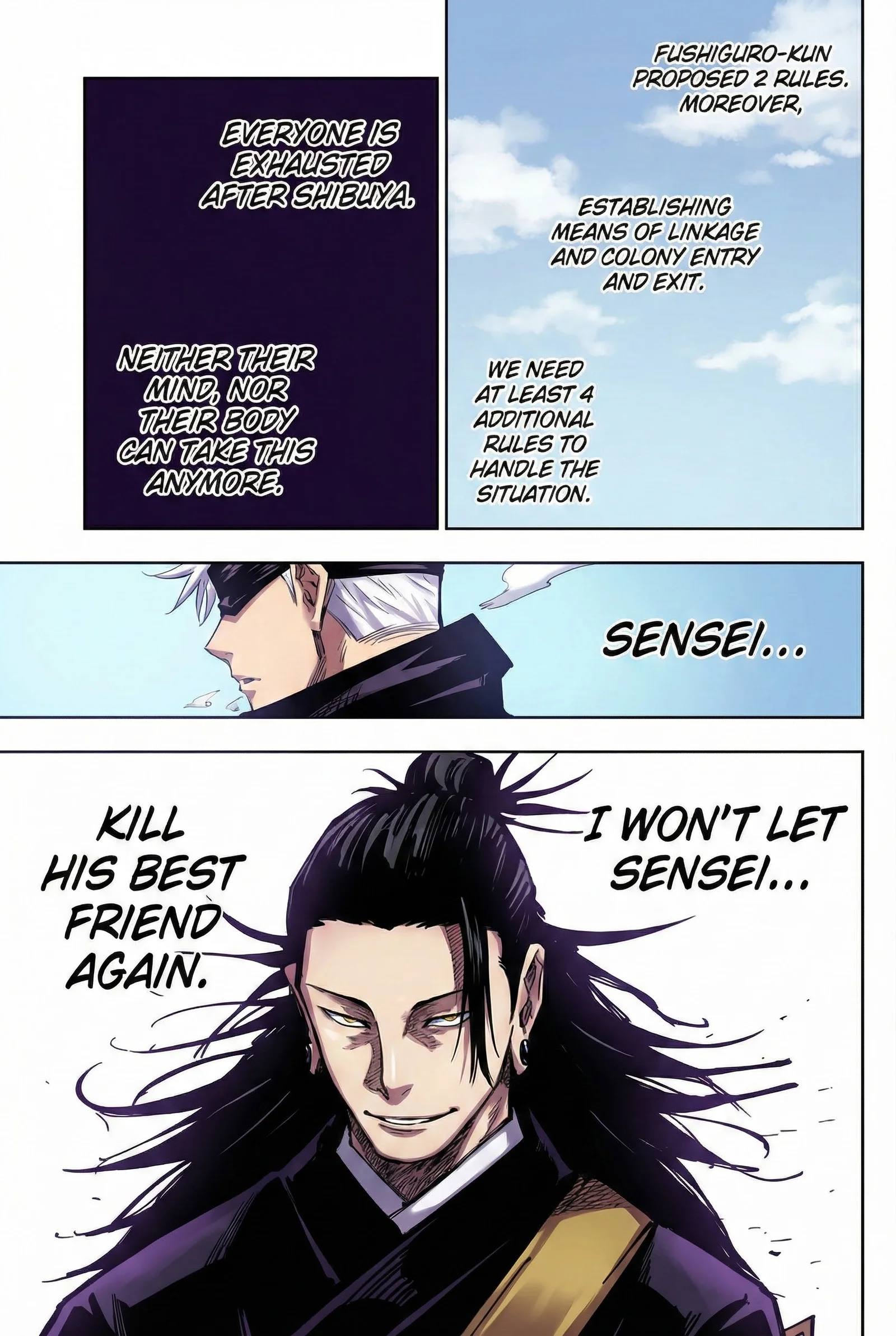 Jujutsu Kaisen Colored Manga JJK — Chapter 174 — Page 16