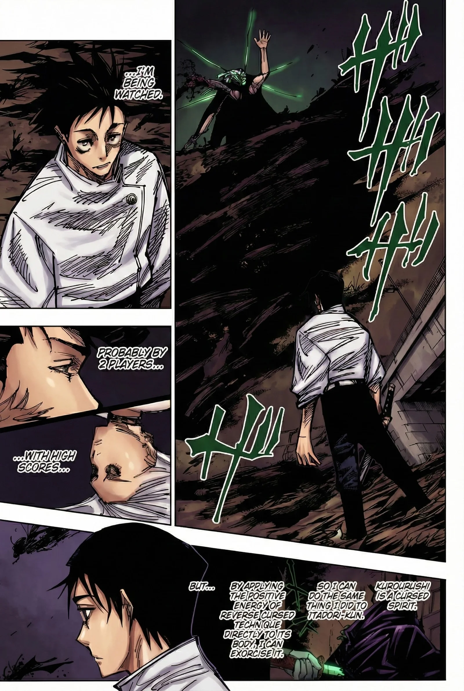 Jujutsu Kaisen Colored Manga JJK β Chapter 175 β Page 7