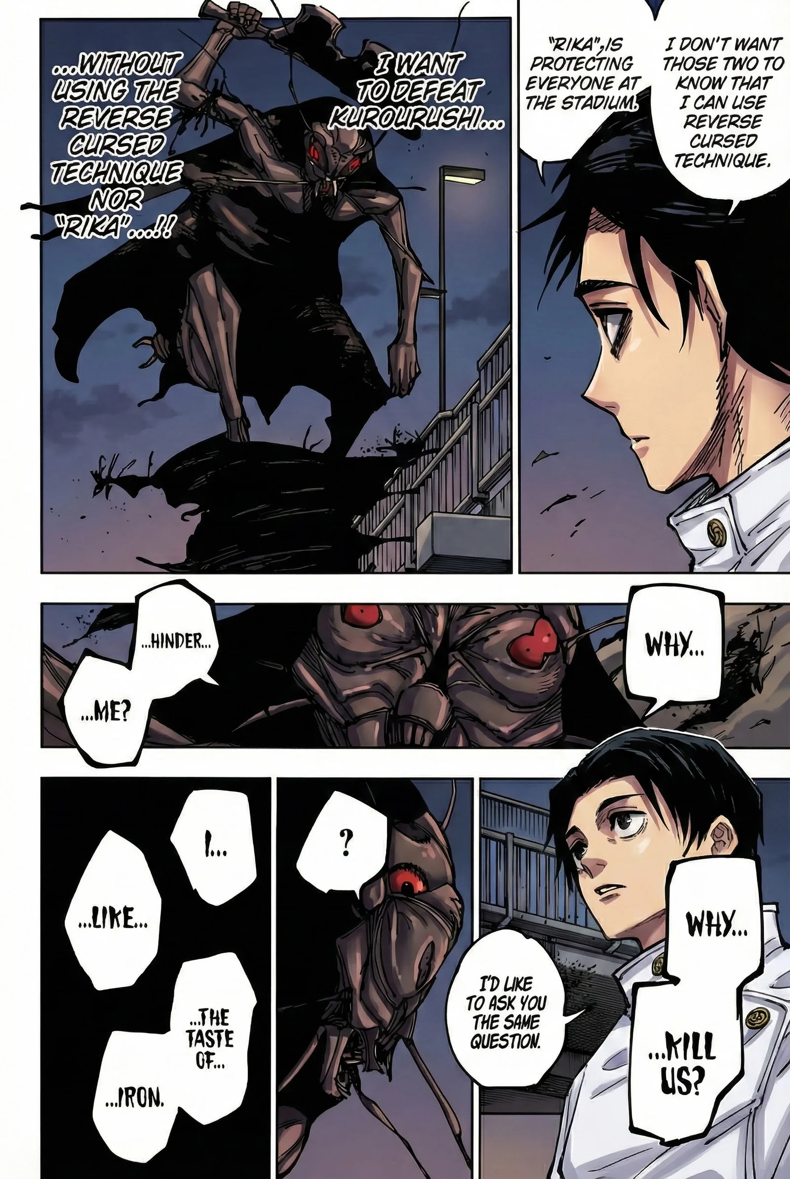 Jujutsu Kaisen Colored Manga JJK β Chapter 175 β Page 8