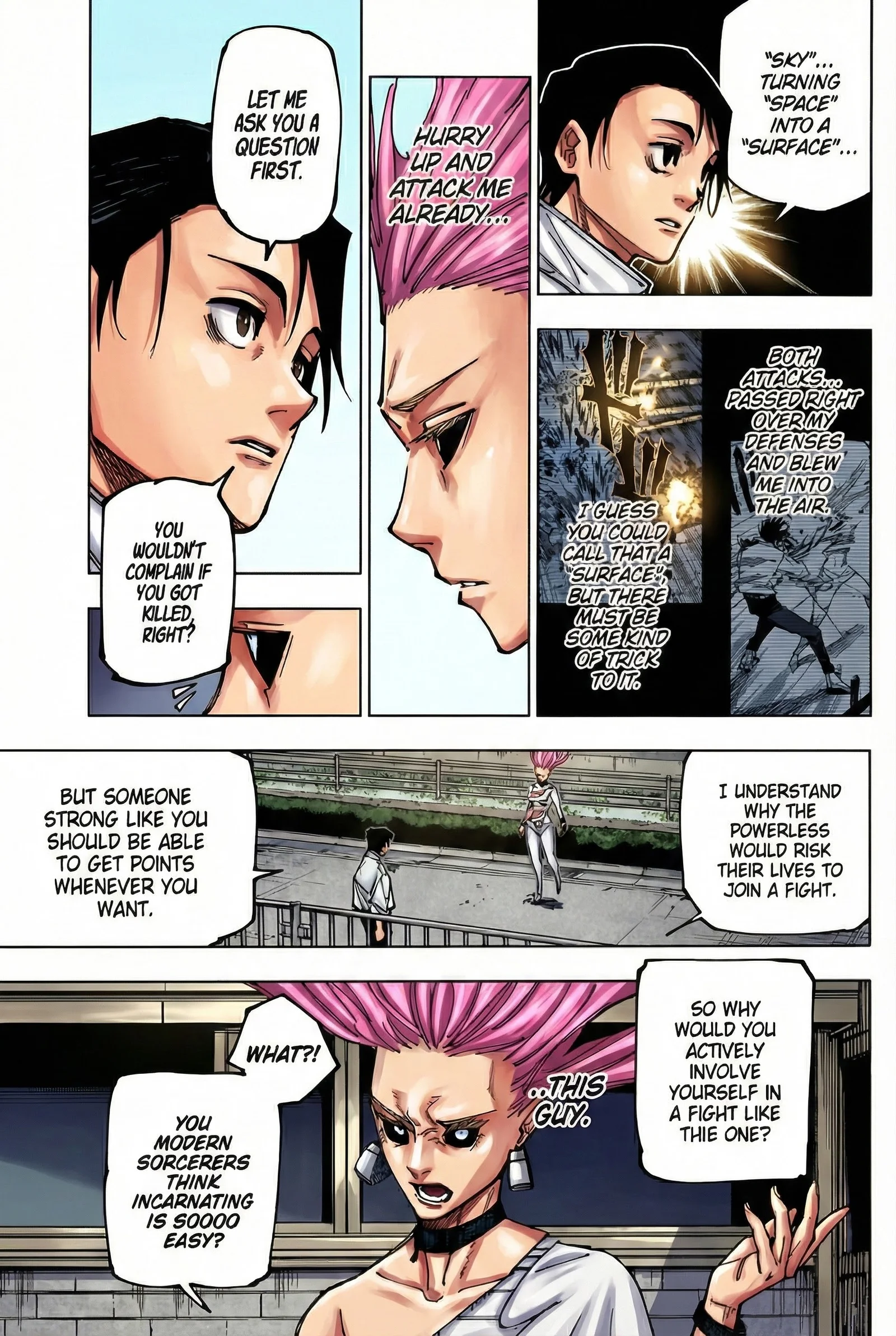 Jujutsu Kaisen Colored Manga JJK β Chapter 176 β Page 7