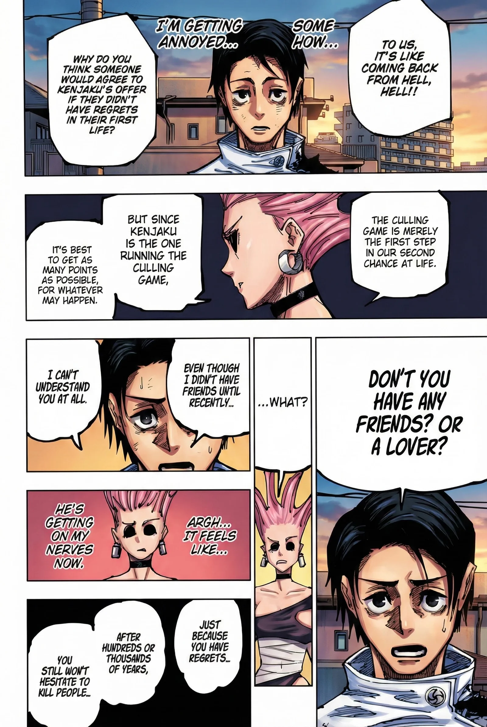 Jujutsu Kaisen Colored Manga JJK β Chapter 176 β Page 8
