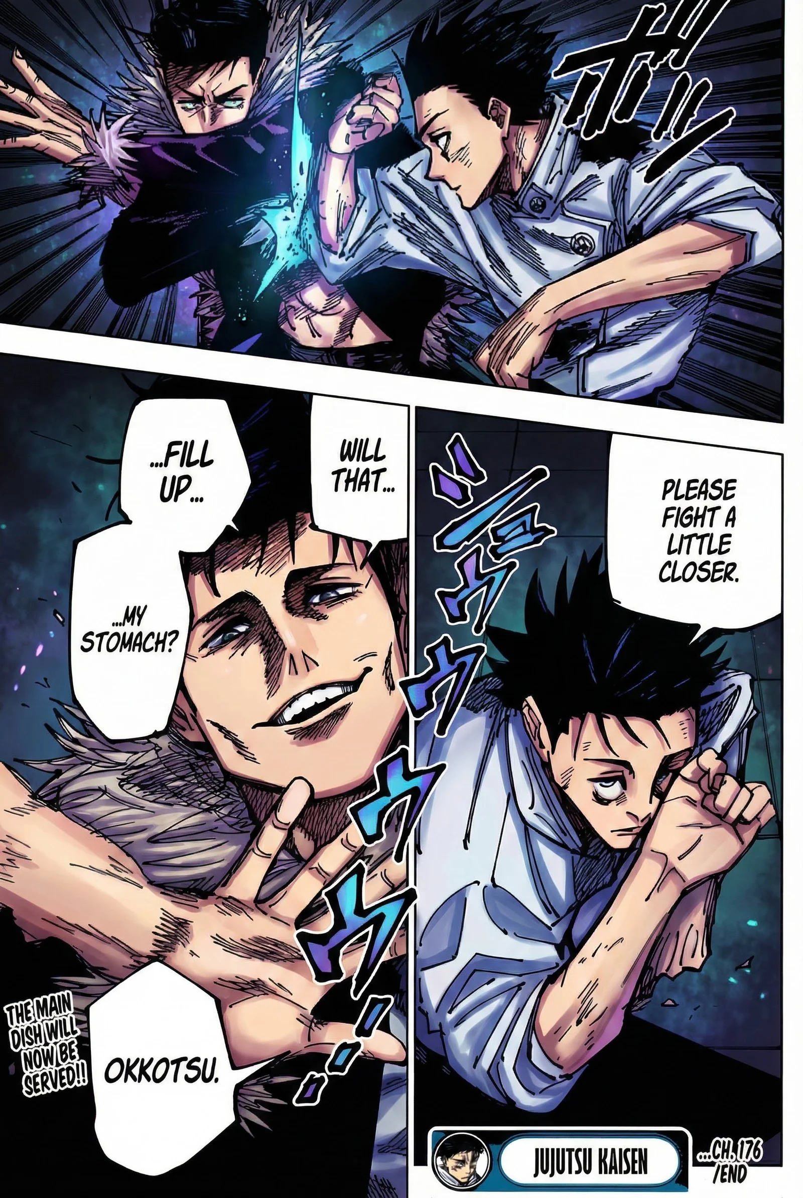 Jujutsu Kaisen Colored Manga JJK β Chapter 176 β Page 17