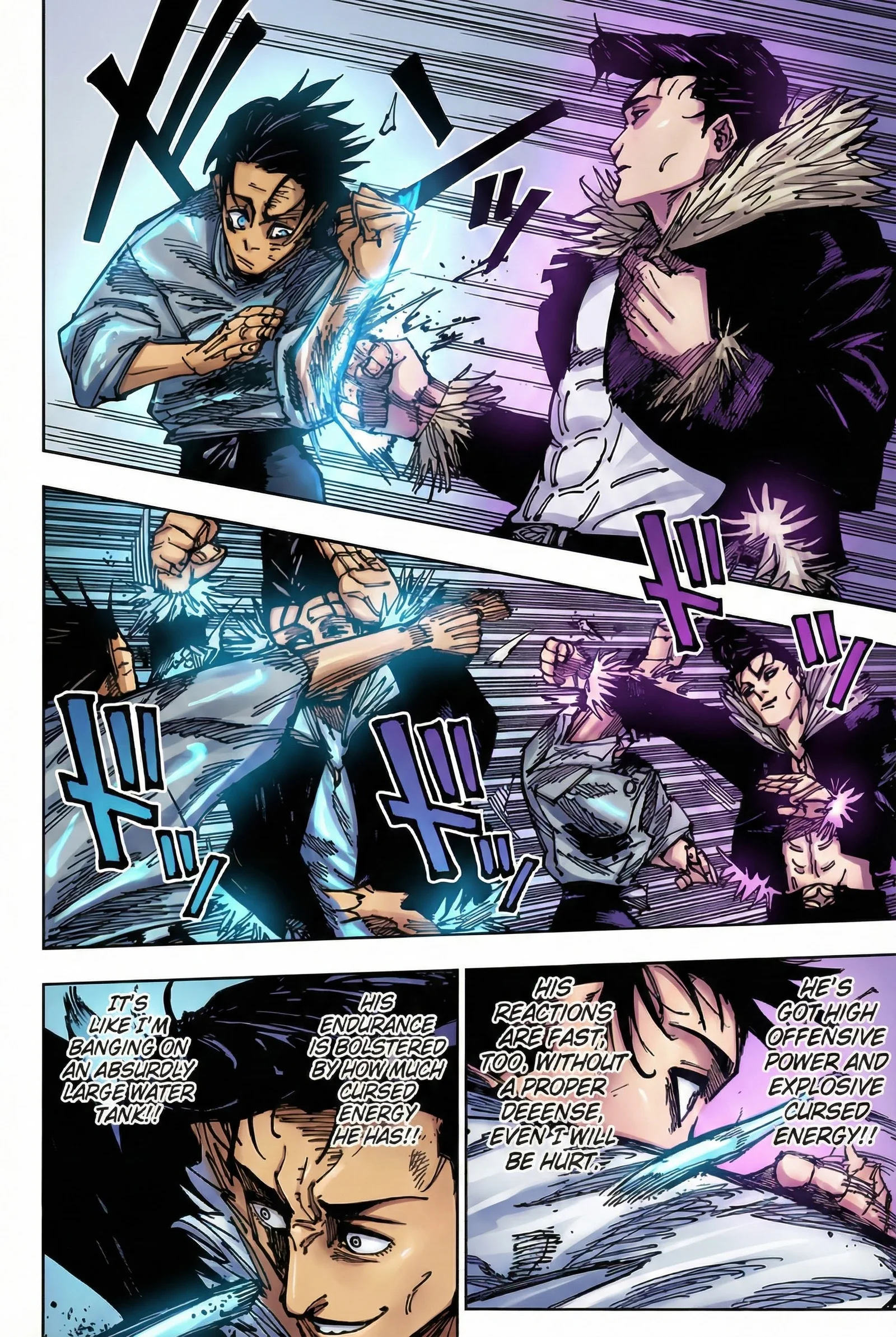 Jujutsu Kaisen Colored Manga JJK — Chapter 177 — Page 4
