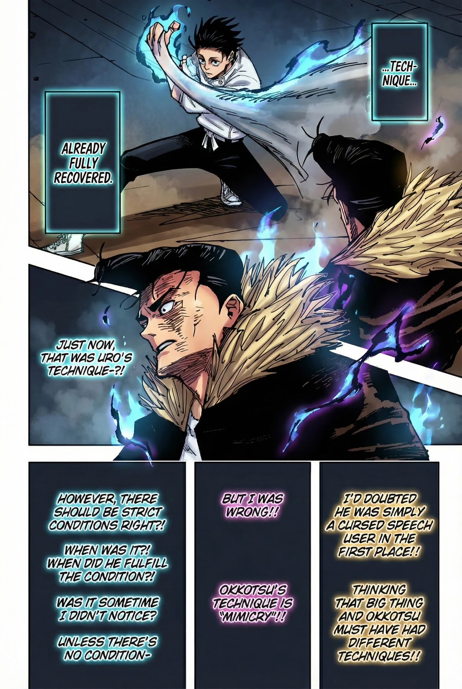 Jujutsu Kaisen Colored Manga JJK β Chapter 180 β Page 9