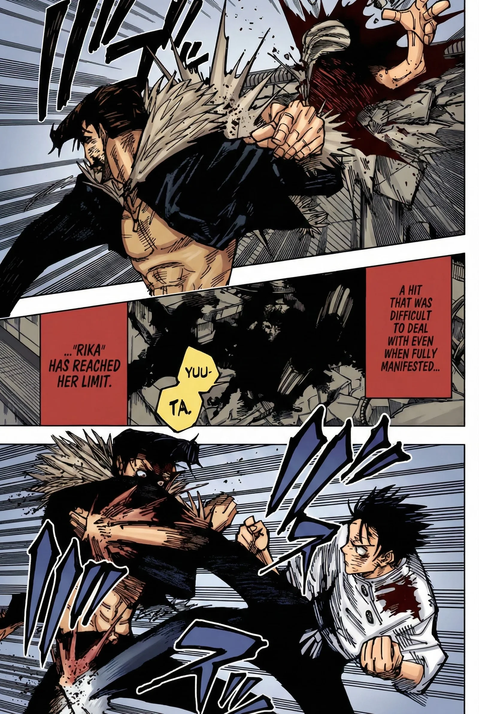 Jujutsu Kaisen Colored Manga JJK β Chapter 180 β Page 12