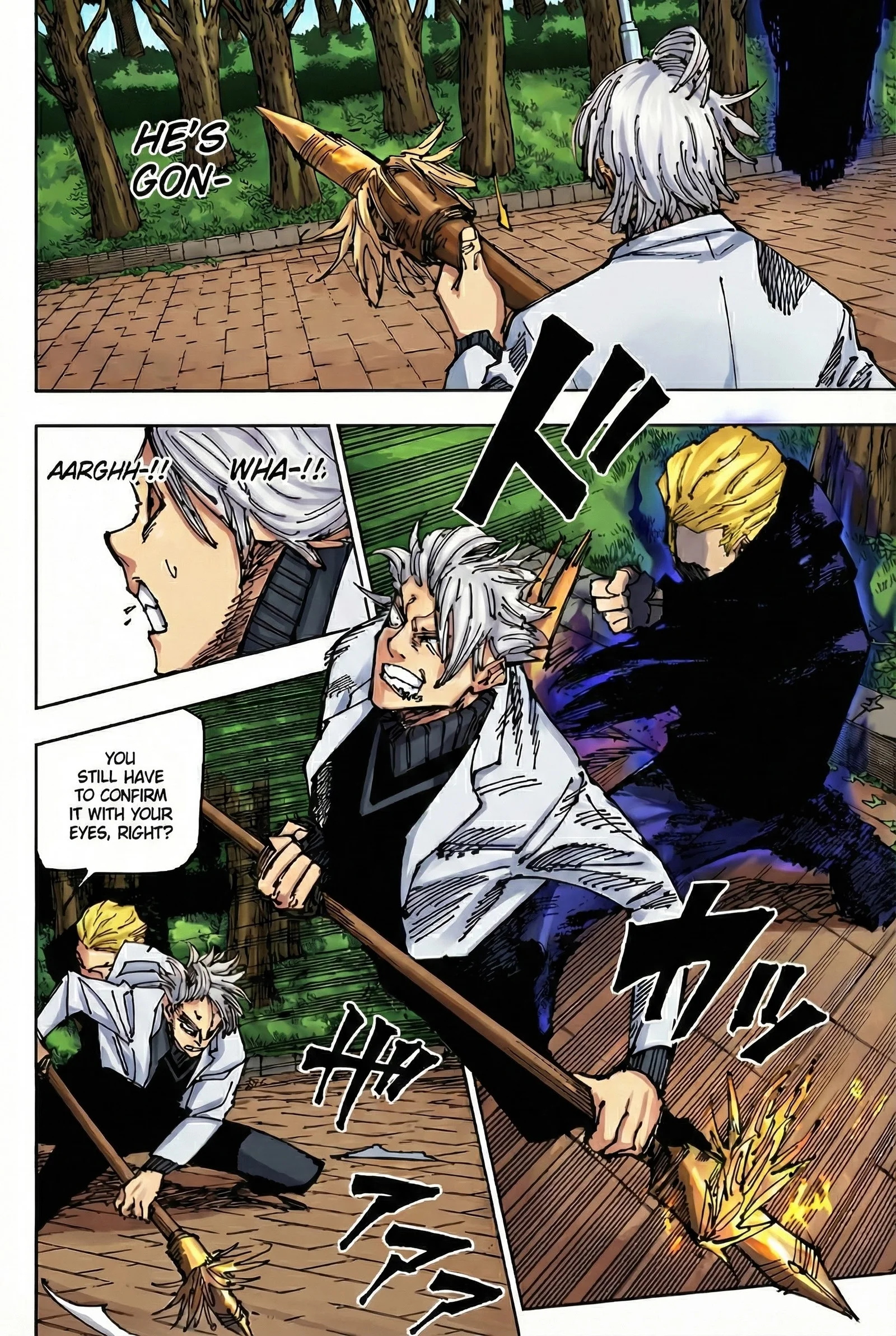 Jujutsu Kaisen Colored Manga JJK β Chapter 182 β Page 12