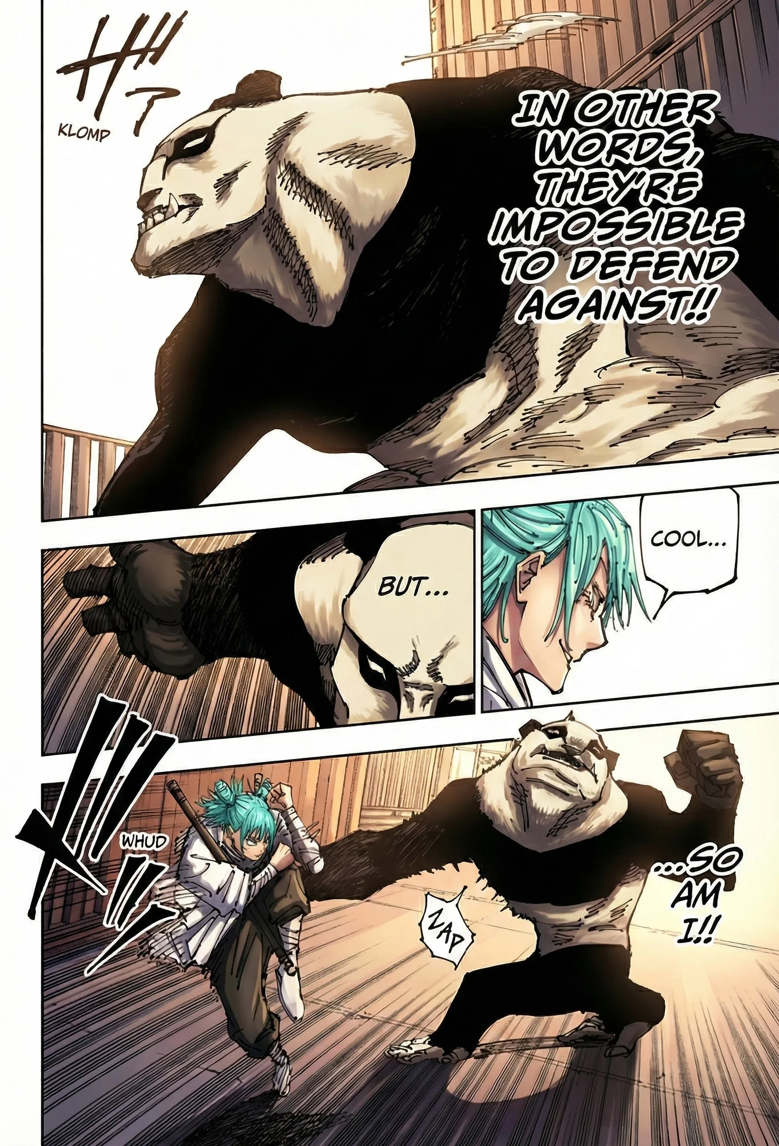 Jujutsu Kaisen Colored Manga JJK β Chapter 184 β Page 8