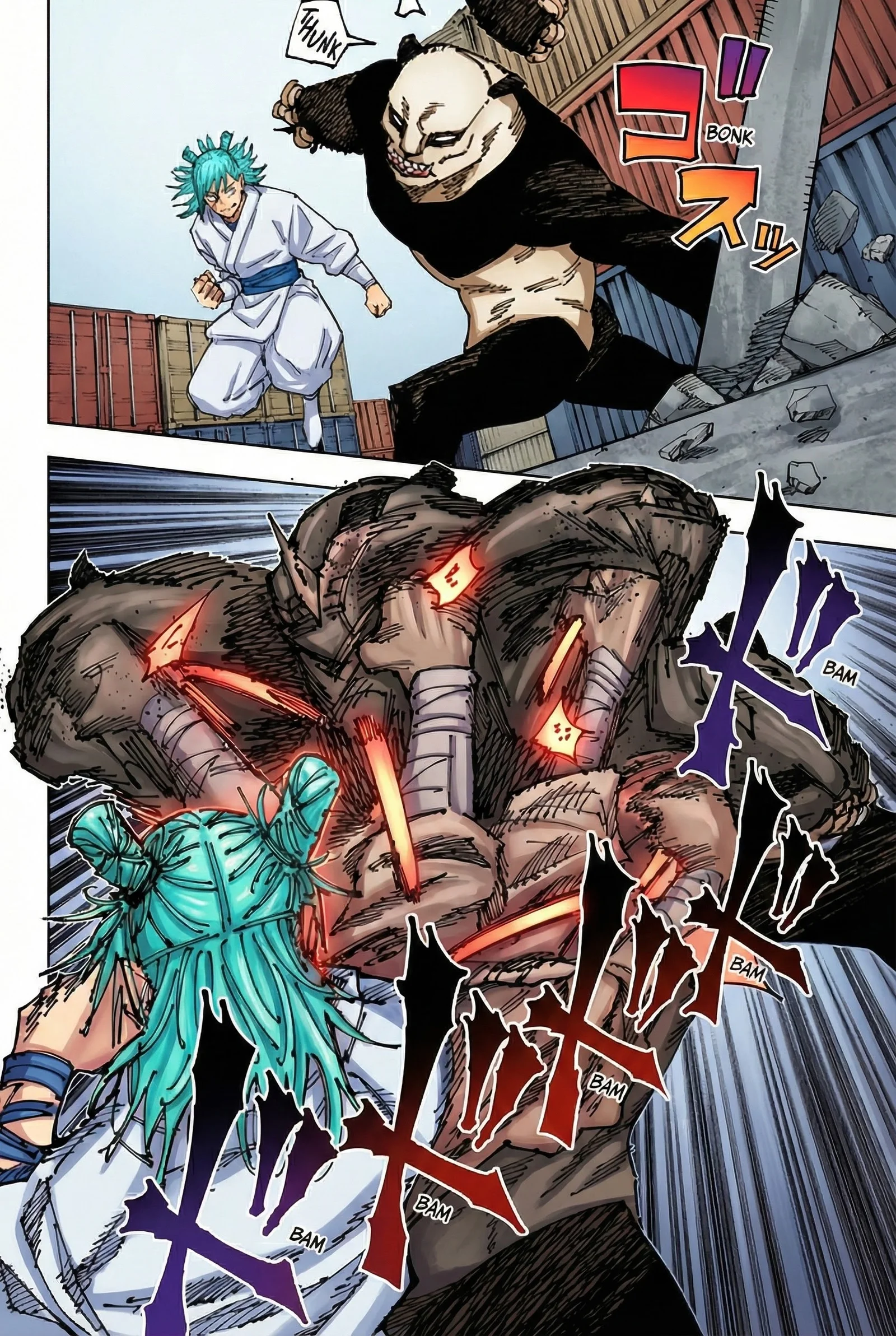 Jujutsu Kaisen Colored Manga JJK β Chapter 184 β Page 12