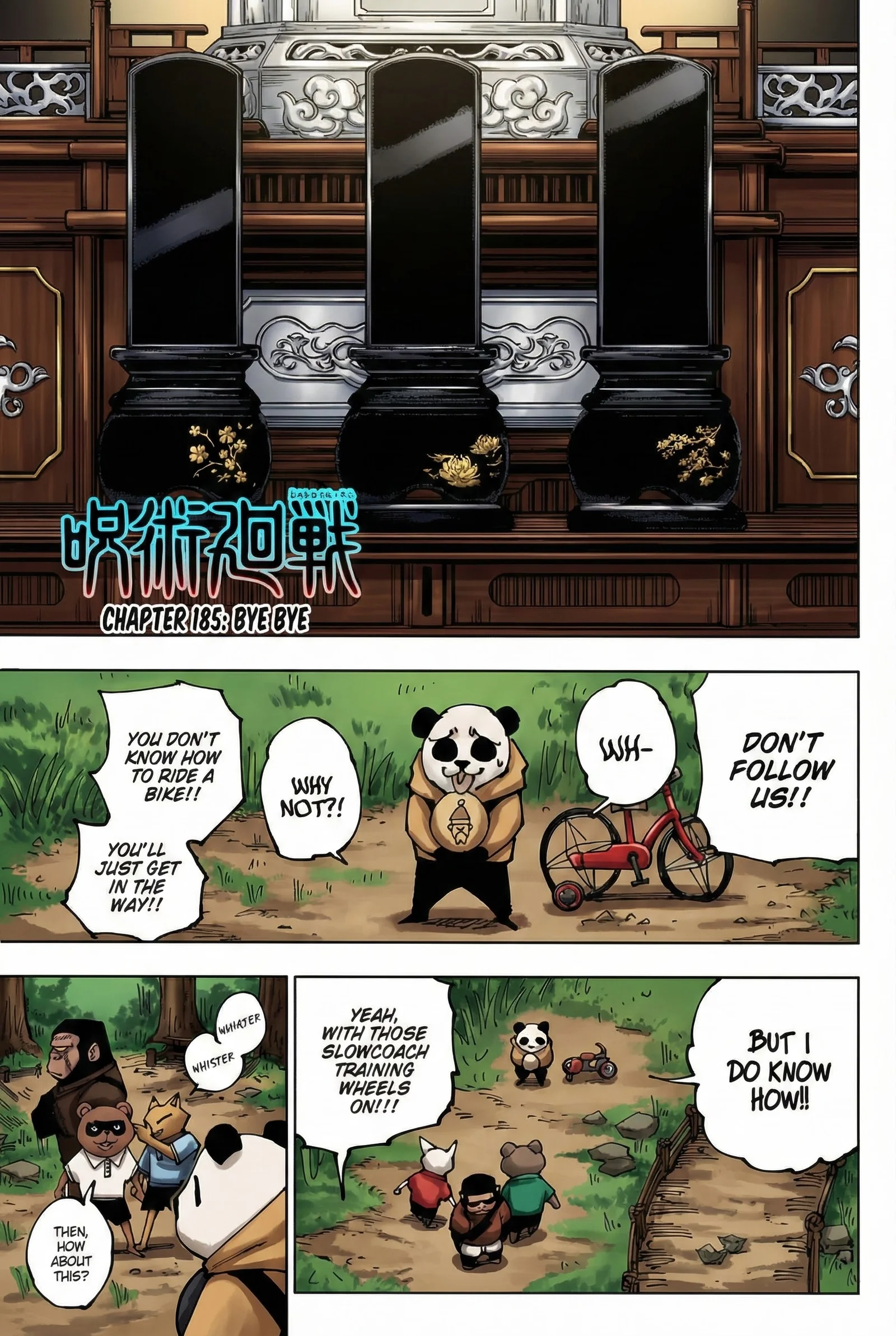Jujutsu Kaisen Colored Manga JJK β Chapter 185 β Page 3