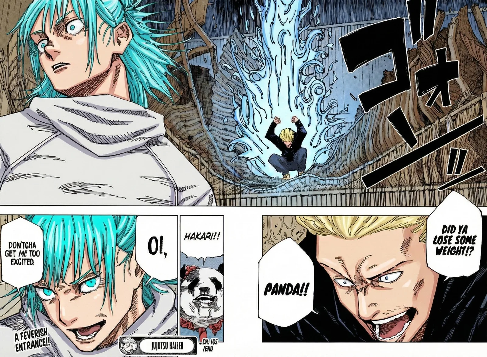 Jujutsu Kaisen Colored Manga JJK β Chapter 185 β Page 17
