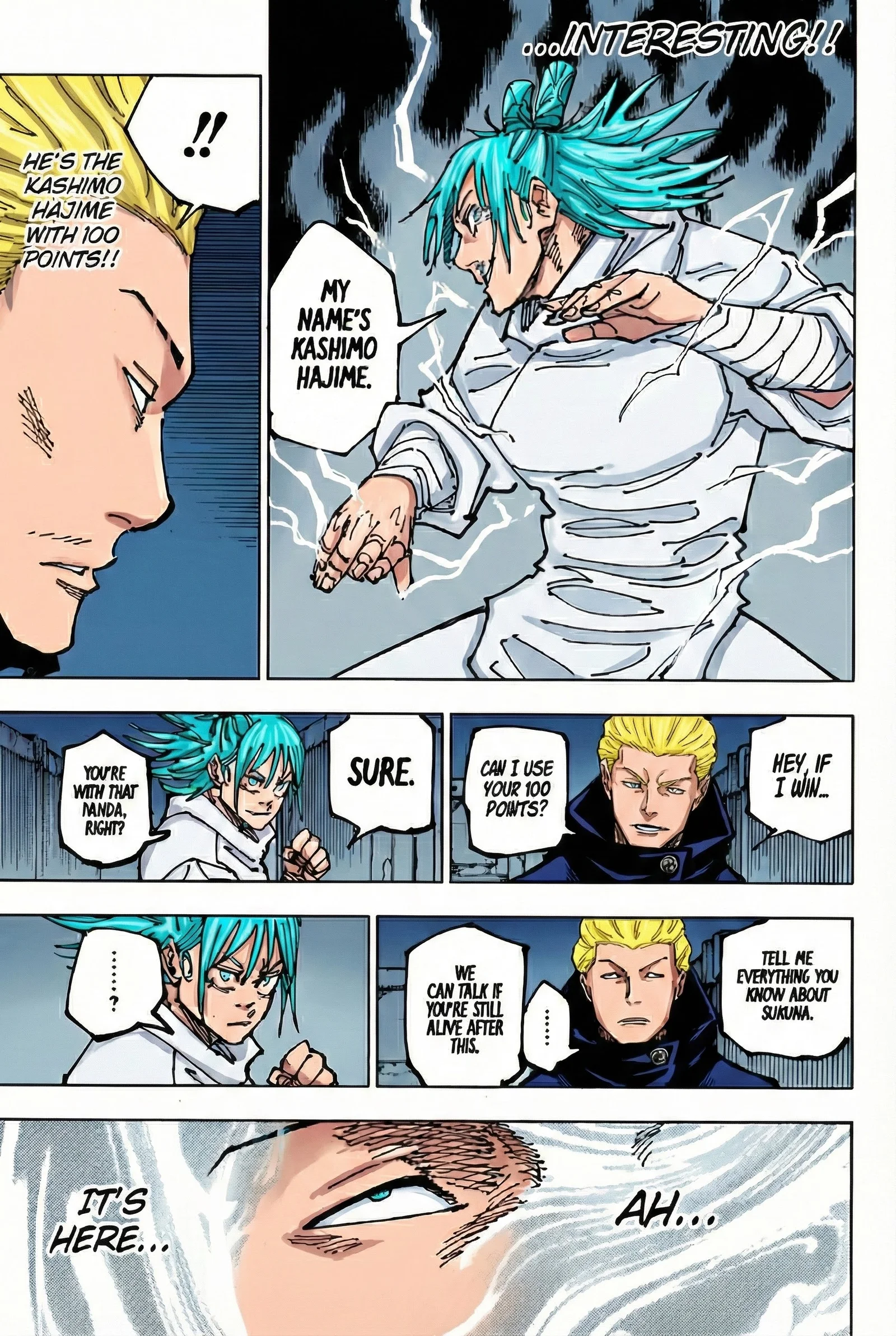 Jujutsu Kaisen Colored Manga JJK β Chapter 186 β Page 6