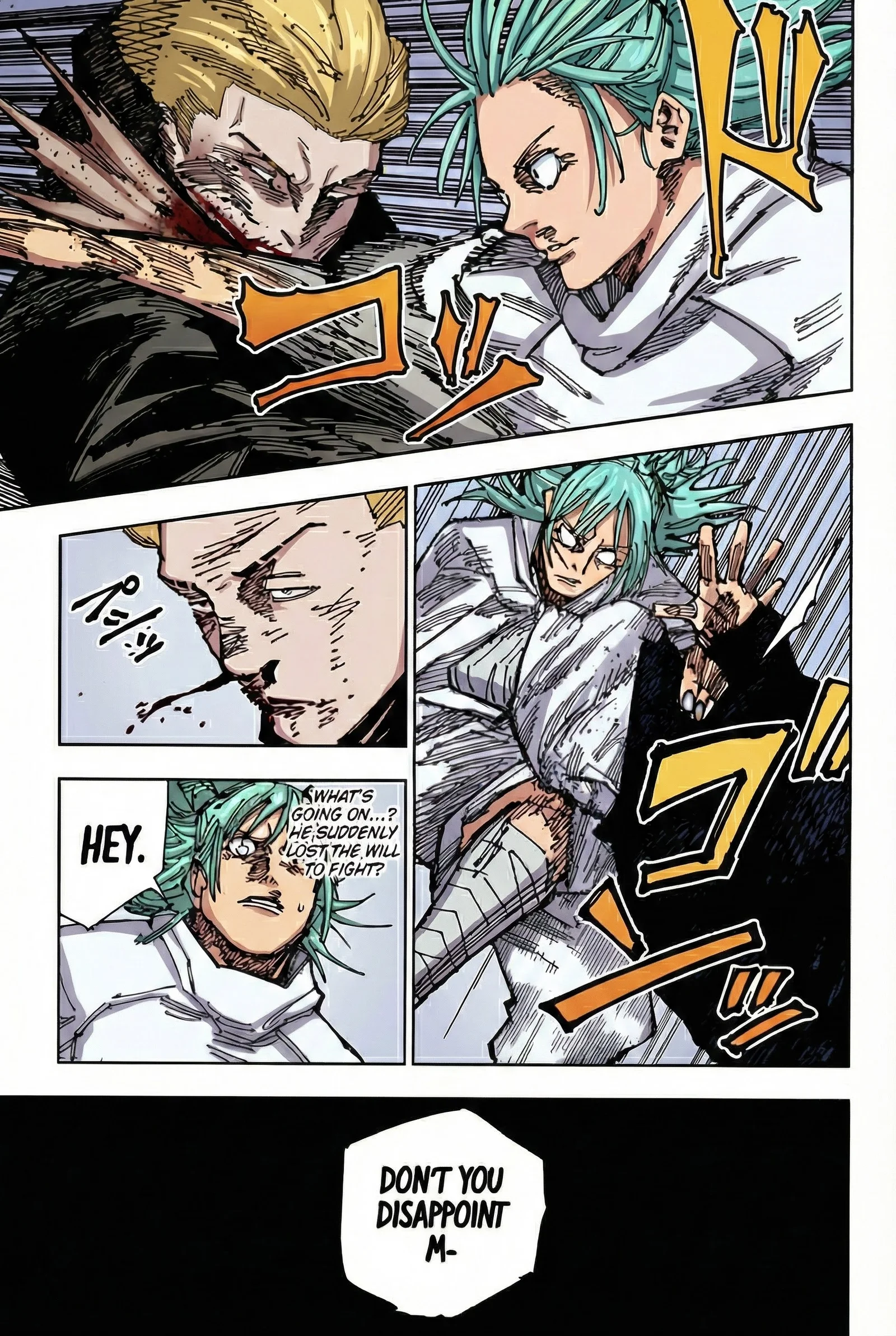 Jujutsu Kaisen Colored Manga JJK β Chapter 186 β Page 8