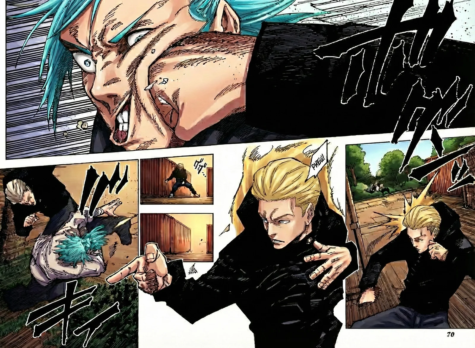 Jujutsu Kaisen Colored Manga JJK β Chapter 186 β Page 9