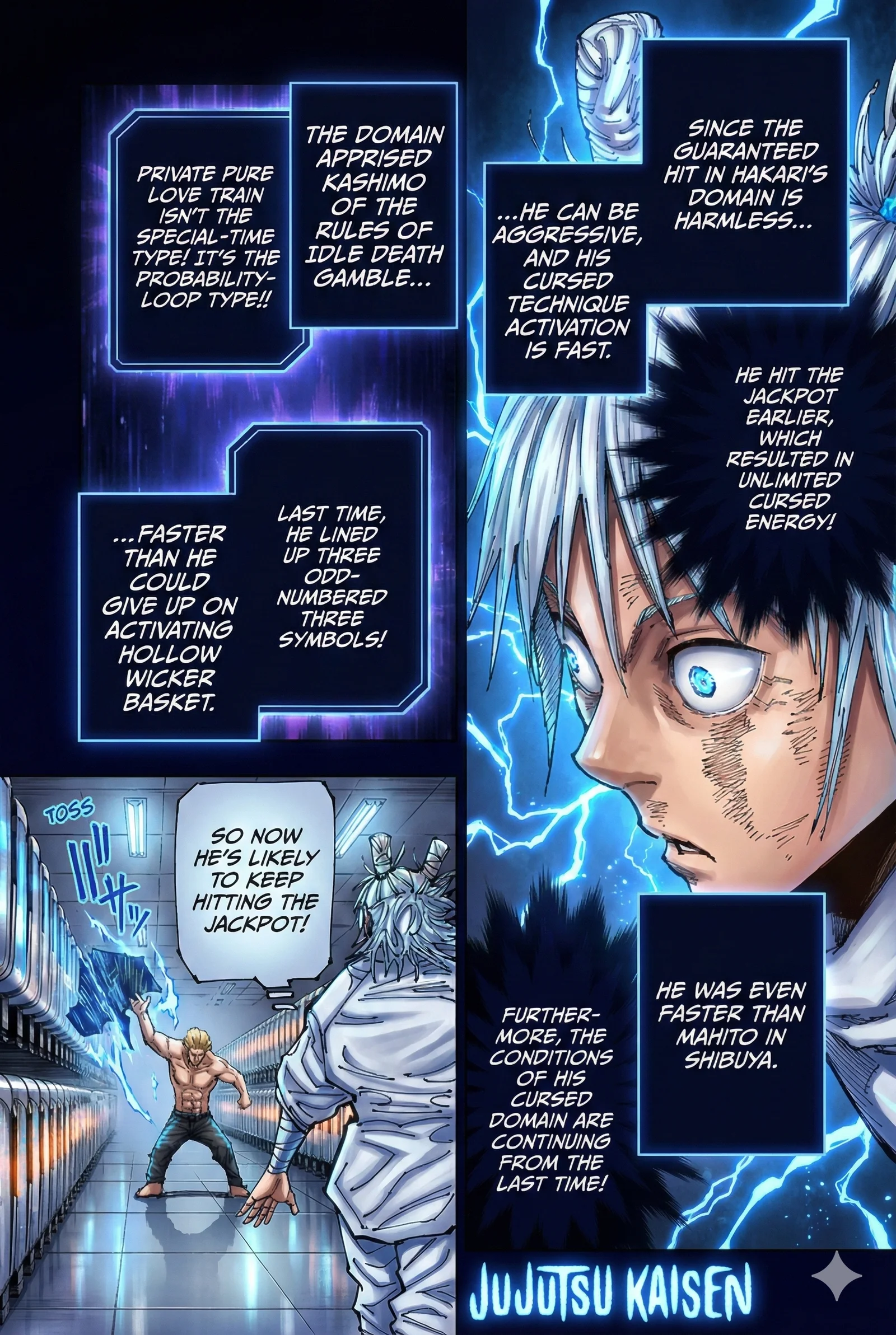 Jujutsu Kaisen Colored Manga JJK — Chapter 187 — Page 1