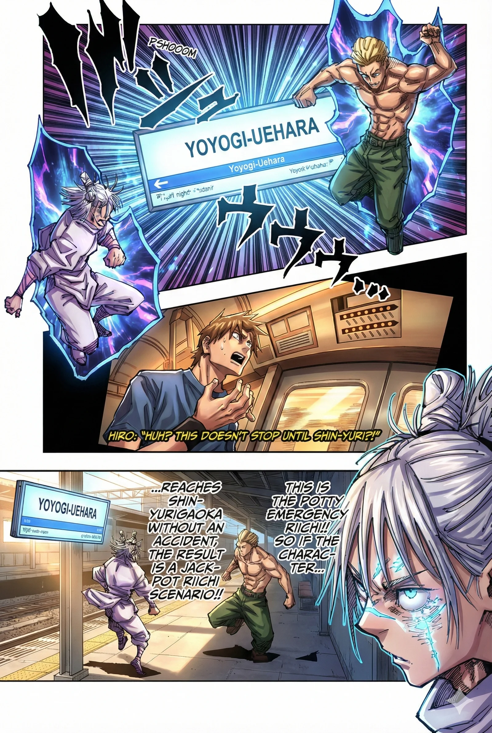 Jujutsu Kaisen Colored Manga JJK — Chapter 187 — Page 8
