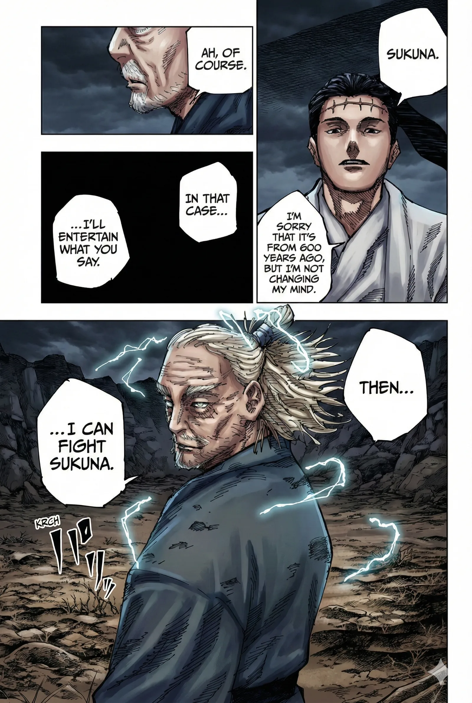 Jujutsu Kaisen Colored Manga JJK — Chapter 187 — Page 16