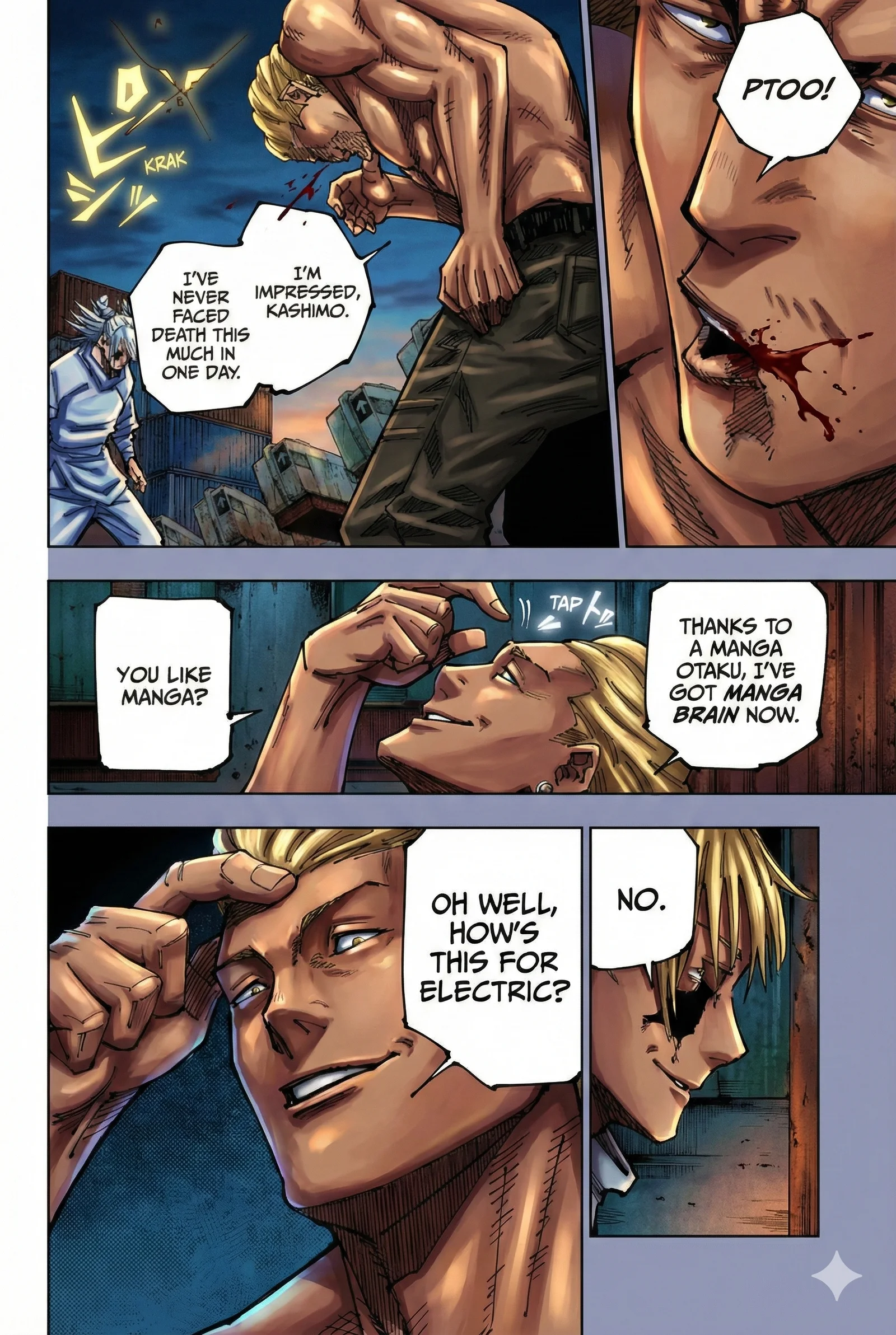 Jujutsu Kaisen Colored Manga JJK β Chapter 189 β Page 4