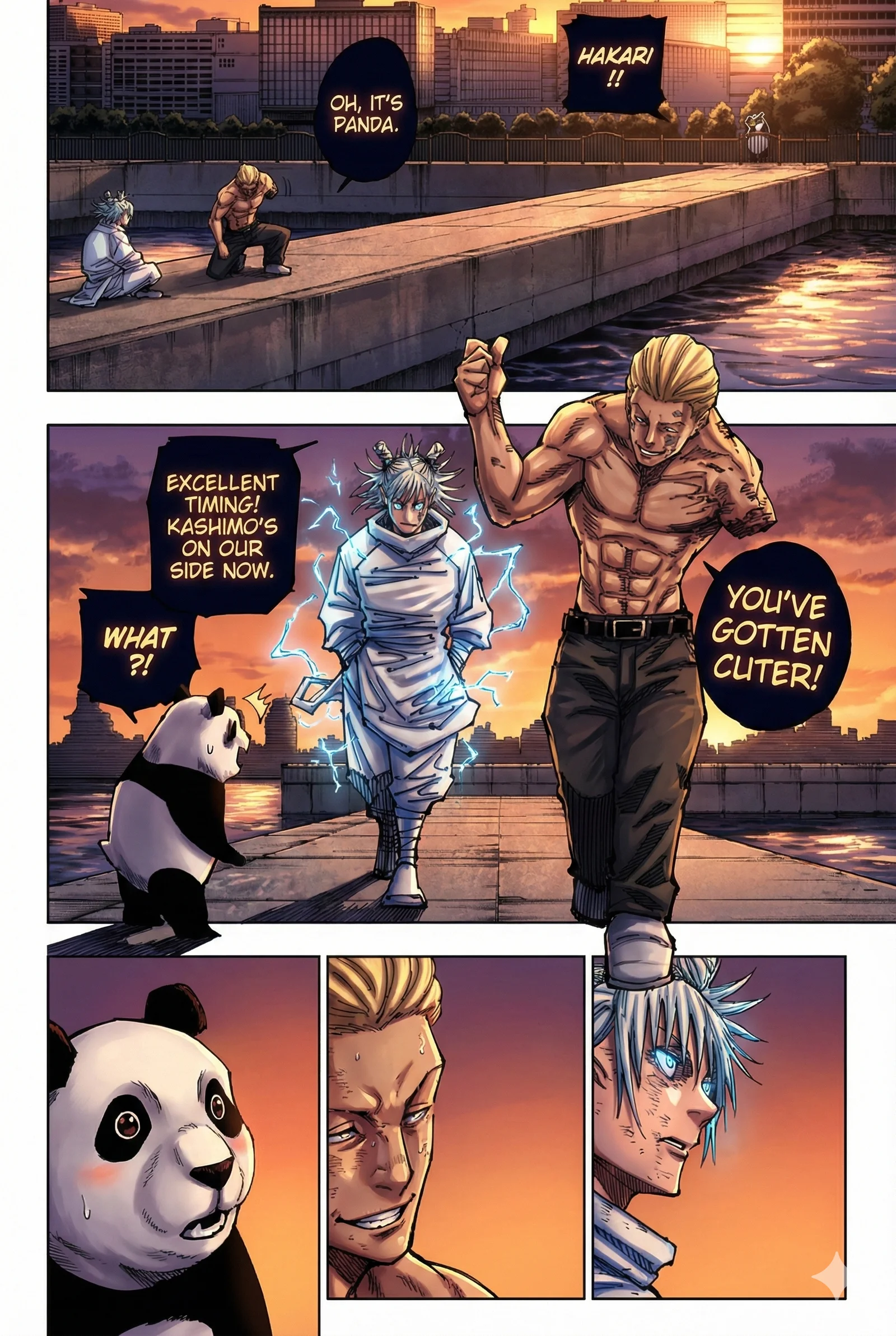 Jujutsu Kaisen Colored Manga JJK — Chapter 190 — Page 8