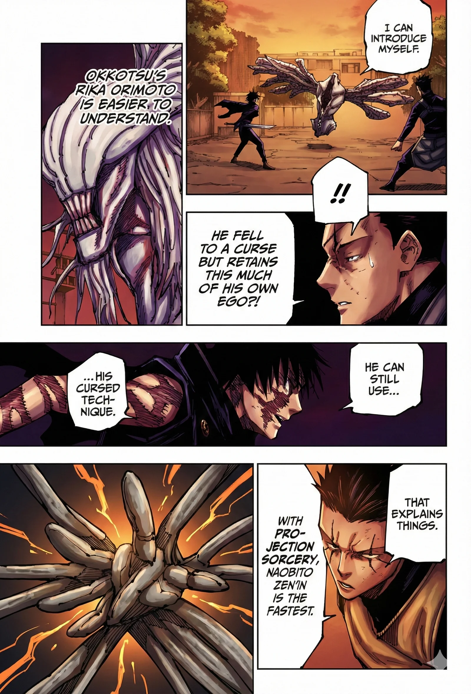 Jujutsu Kaisen Colored Manga JJK β Chapter 193 β Page 7
