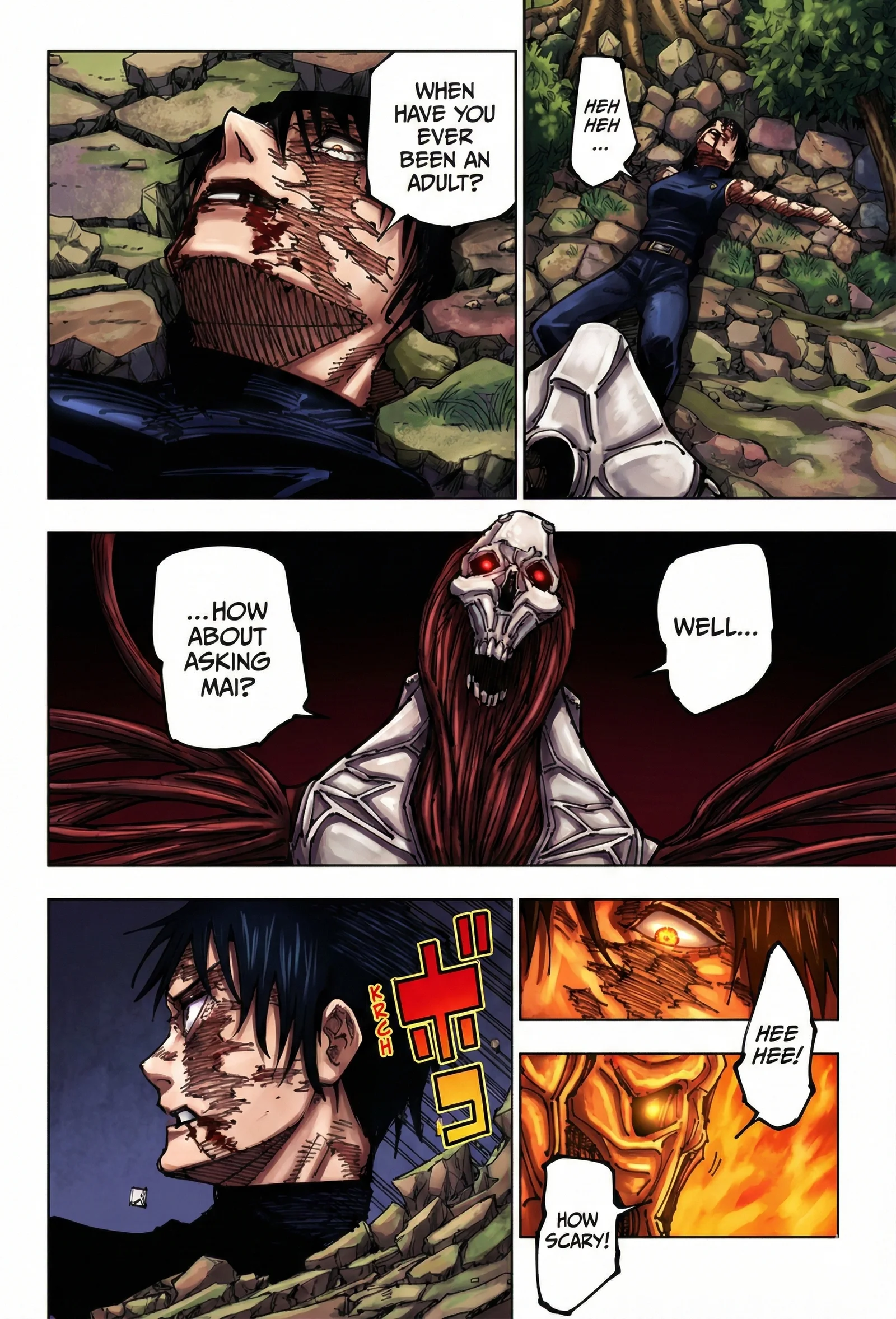 Jujutsu Kaisen Colored Manga JJK β Chapter 194 β Page 2