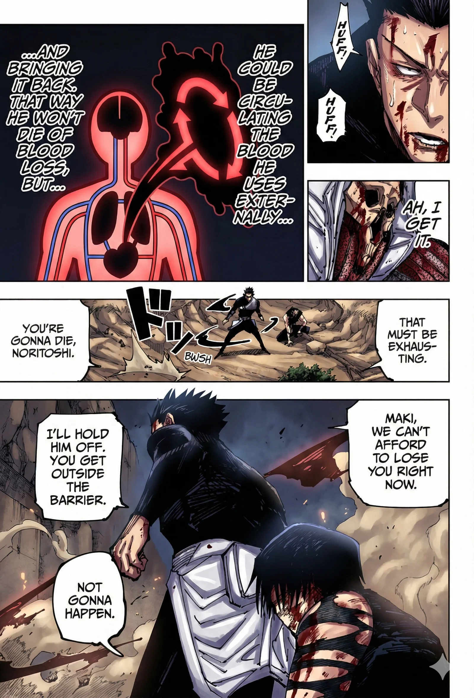 Jujutsu Kaisen Colored Manga JJK β Chapter 194 β Page 5