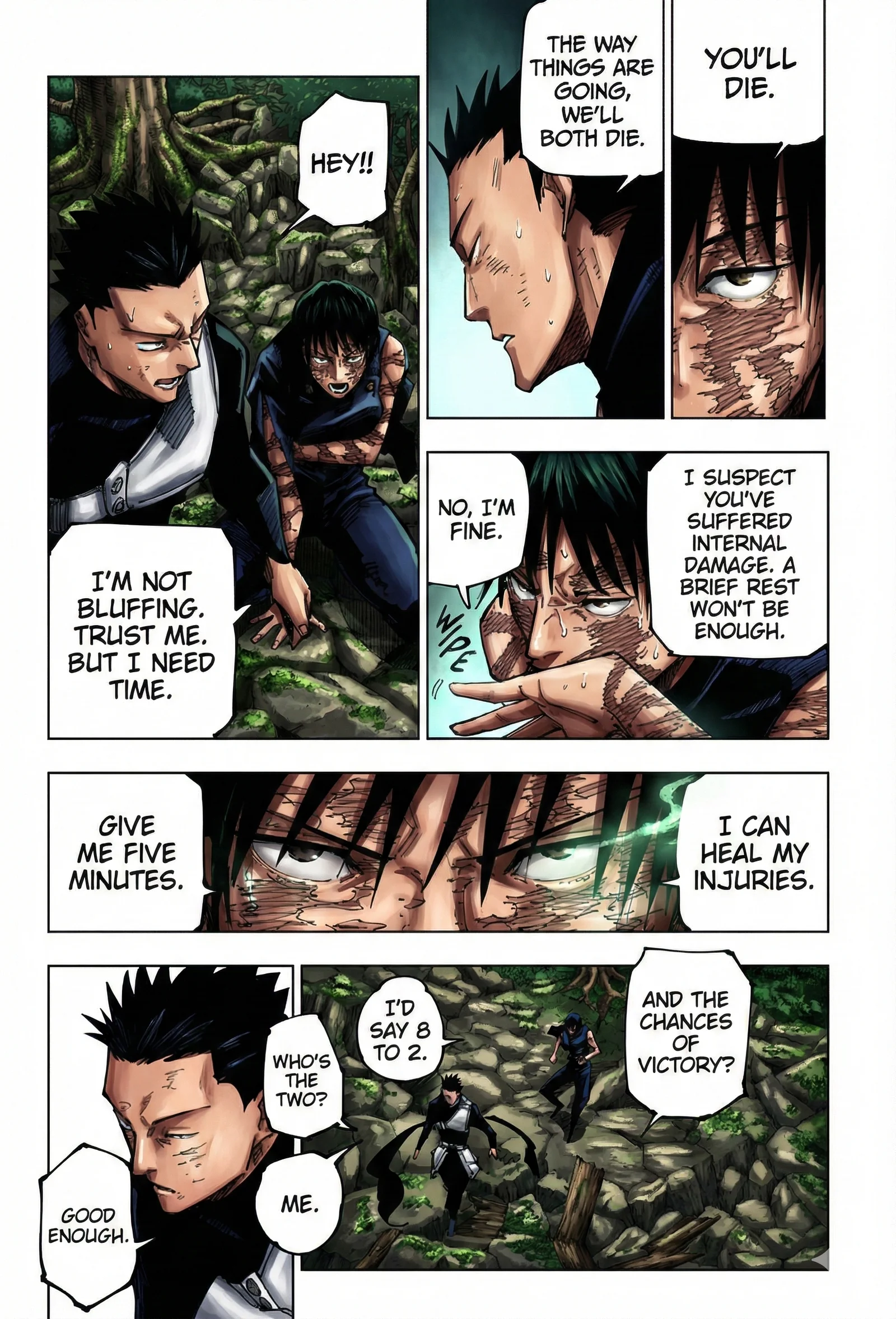 Jujutsu Kaisen Colored Manga JJK β Chapter 194 β Page 6