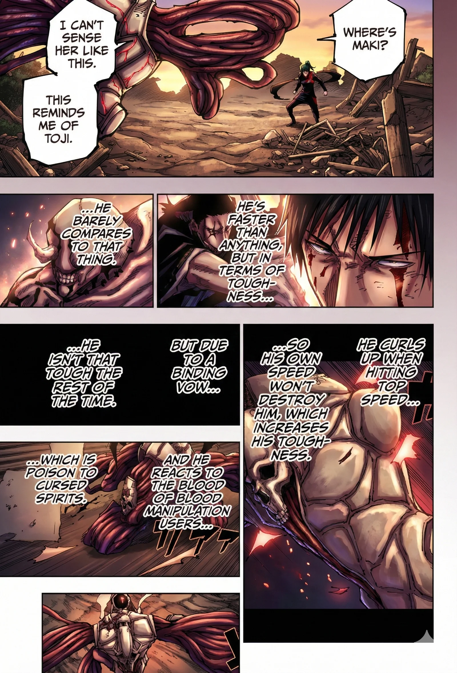 Jujutsu Kaisen Colored Manga JJK β Chapter 194 β Page 9