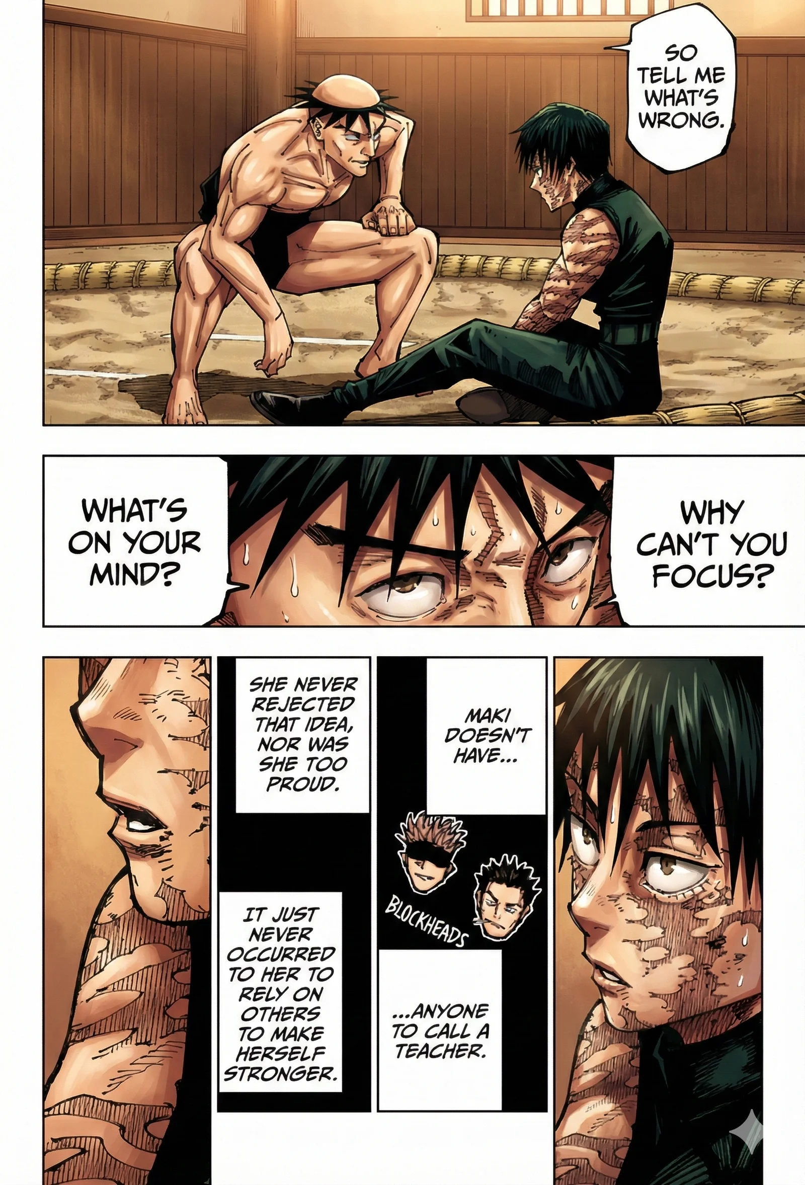 Jujutsu Kaisen Colored Manga JJK — Chapter 196 — Page 10