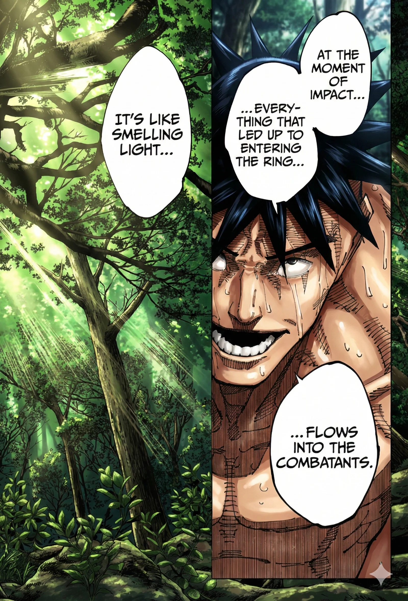 Jujutsu Kaisen Colored Manga JJK — Chapter 196 — Page 12