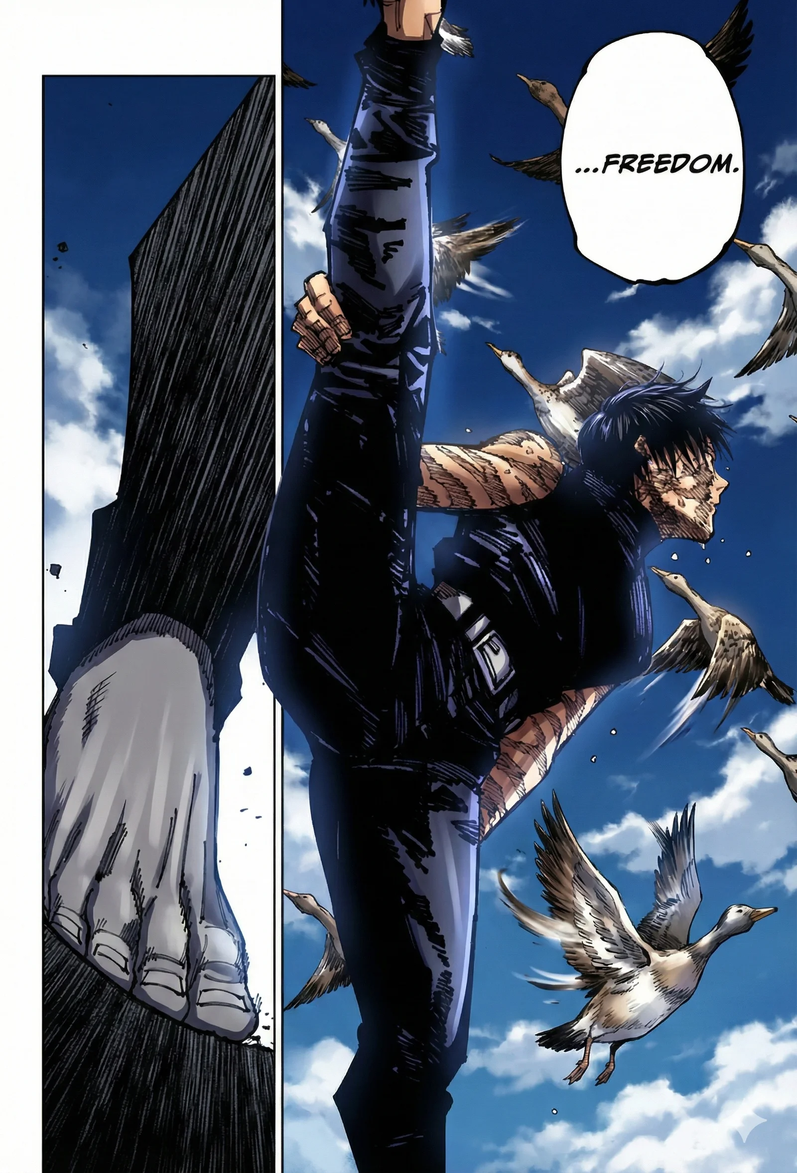 Jujutsu Kaisen Colored Manga JJK — Chapter 196 — Page 17