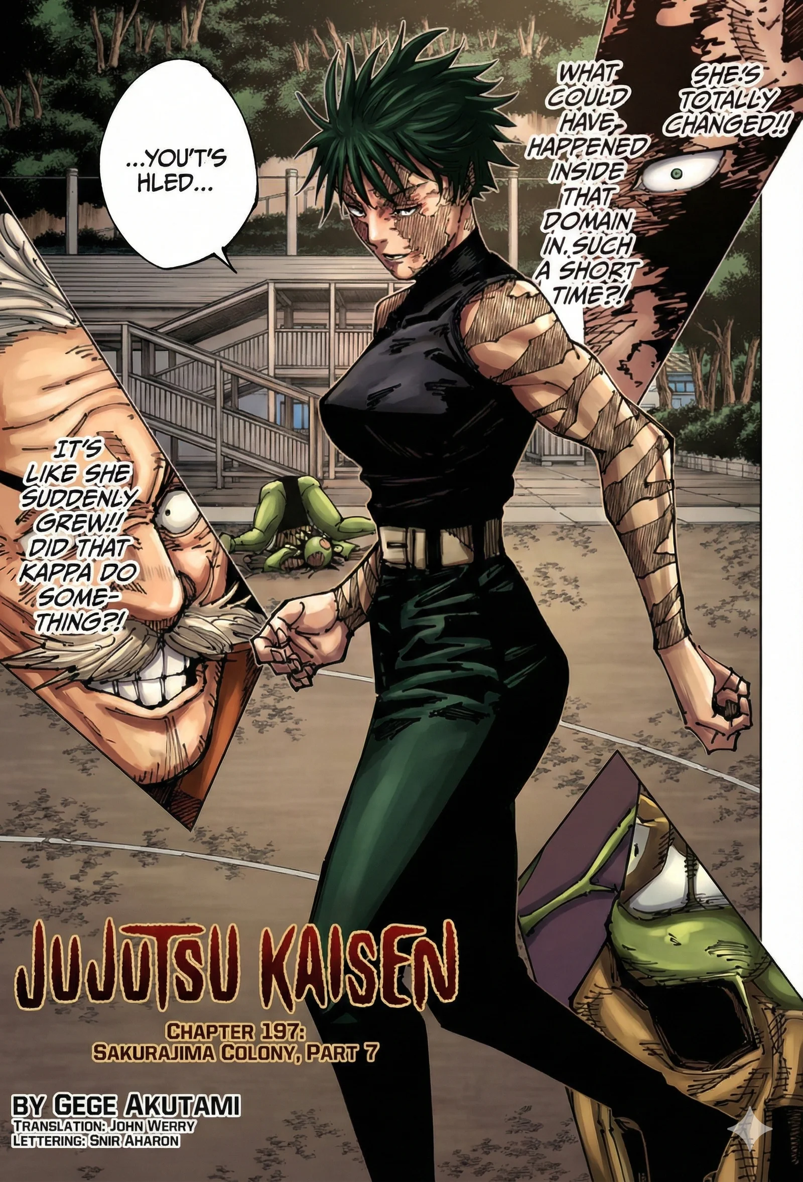 Jujutsu Kaisen Colored Manga JJK β Chapter 197 β Page 1