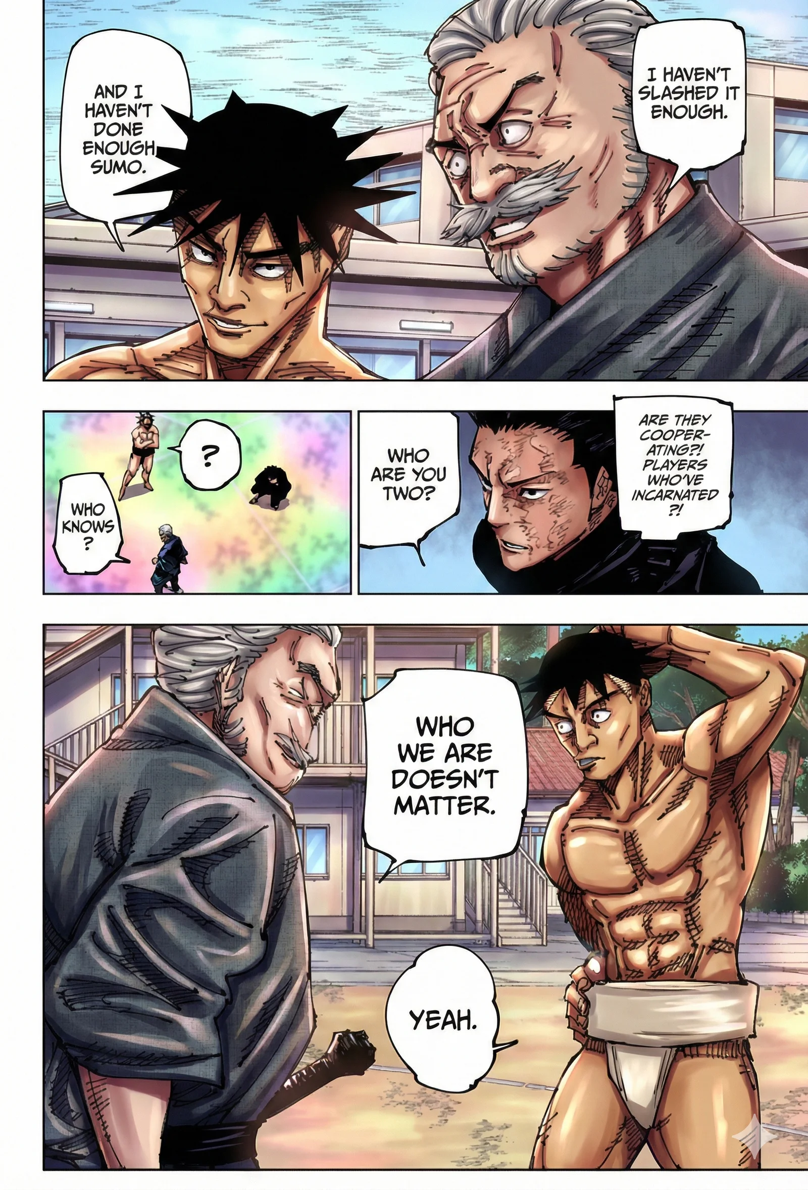 Jujutsu Kaisen Colored Manga JJK β Chapter 197 β Page 4