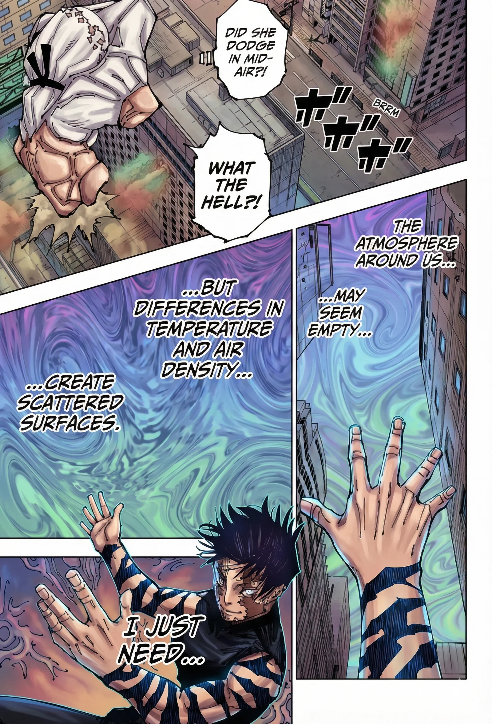 Jujutsu Kaisen Colored Manga JJK β Chapter 197 β Page 12