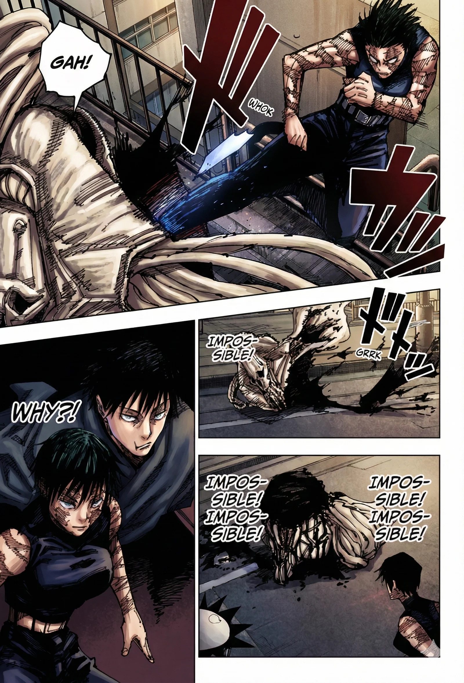 Jujutsu Kaisen Colored Manga JJK β Chapter 197 β Page 18