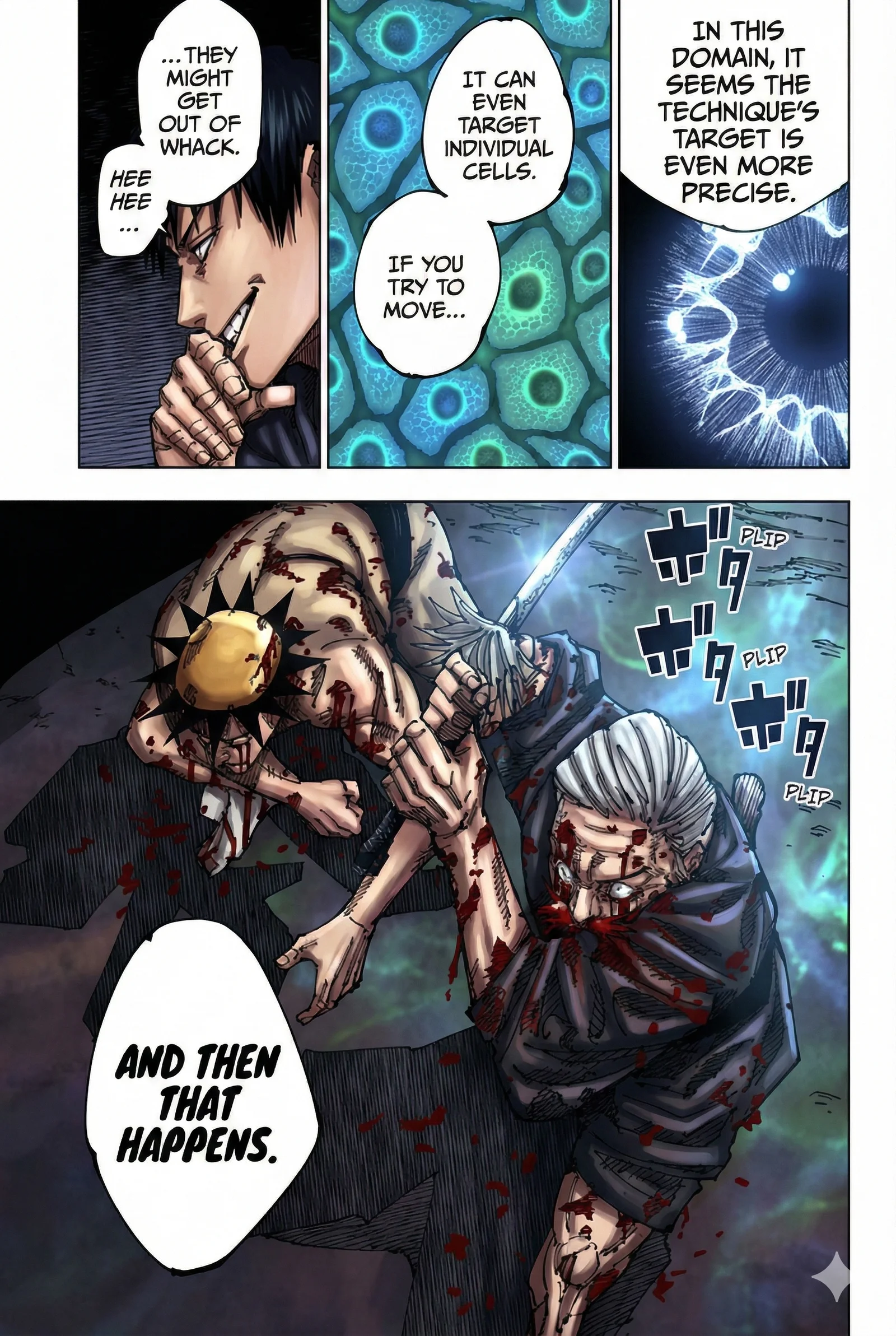 Jujutsu Kaisen Colored Manga JJK β Chapter 198 β Page 7