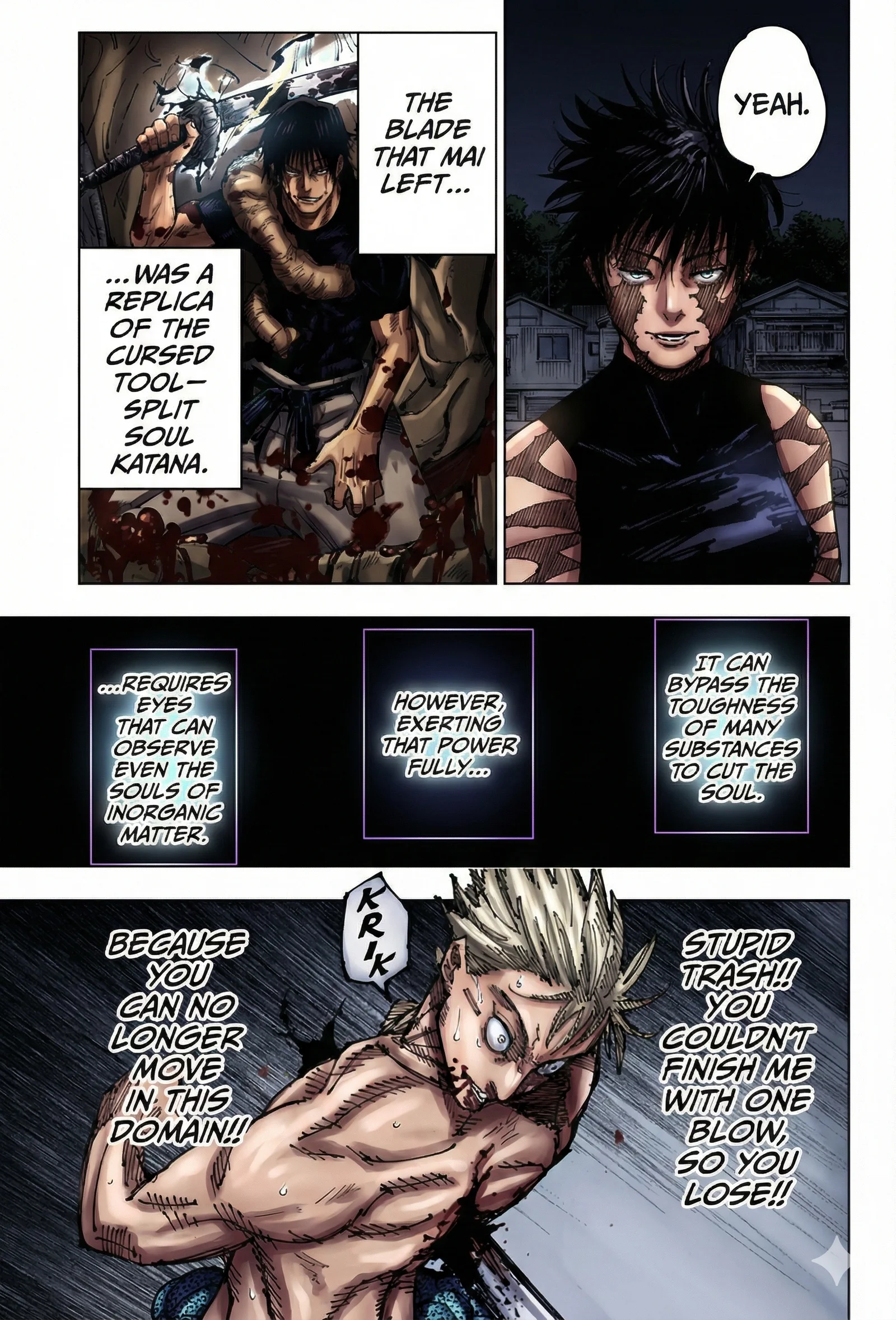 Jujutsu Kaisen Colored Manga JJK β Chapter 198 β Page 12
