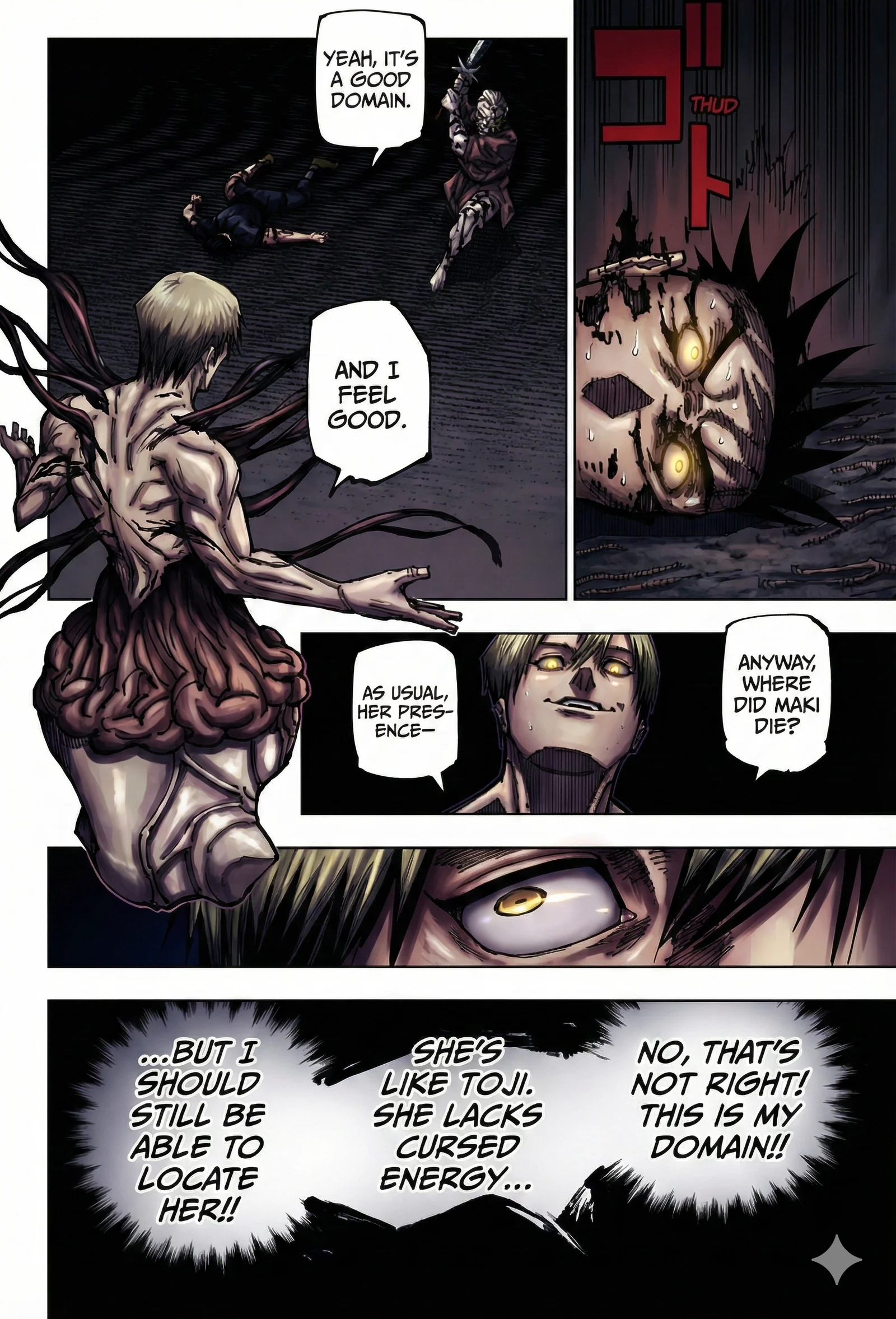Jujutsu Kaisen Colored Manga JJK β Chapter 198 β Page 14