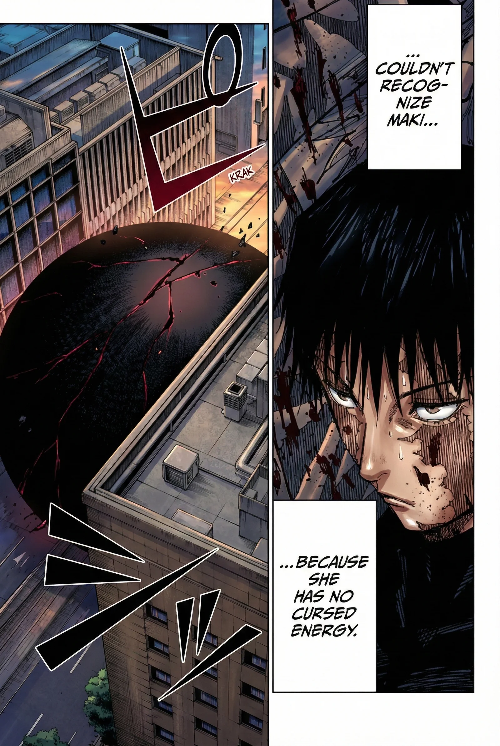 Jujutsu Kaisen Colored Manga JJK β Chapter 198 β Page 17