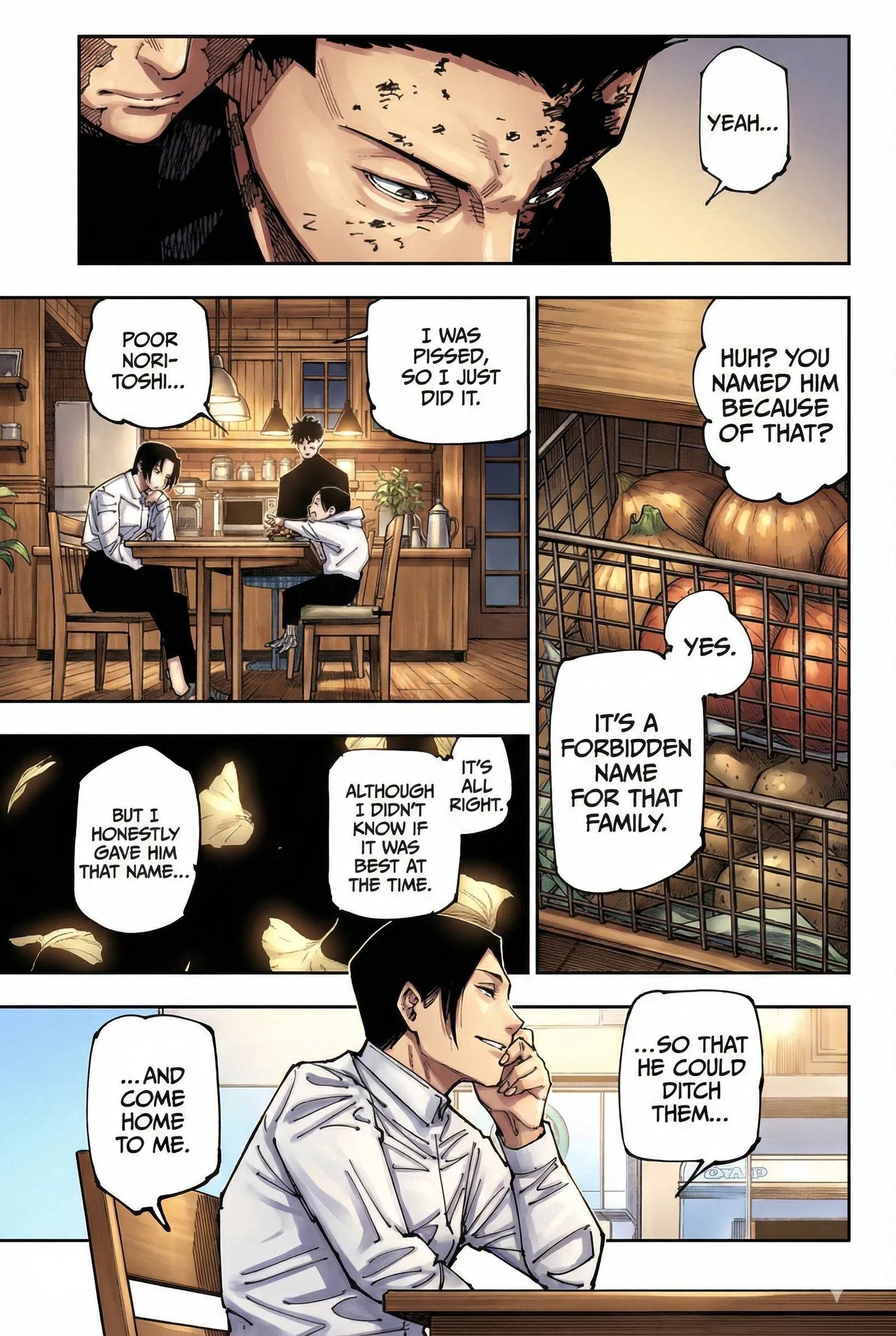 Jujutsu Kaisen Colored Manga JJK — Chapter 199 — Page 3