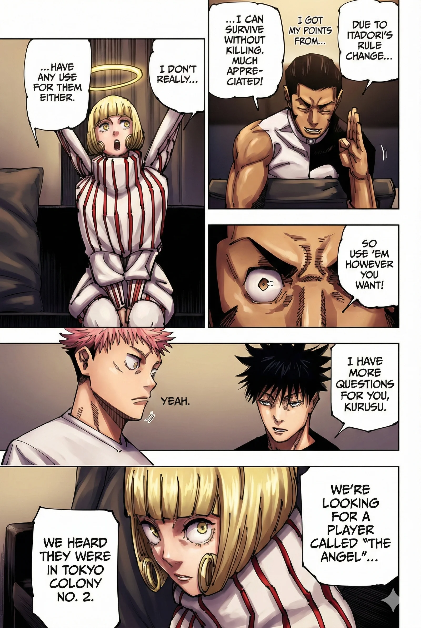 Jujutsu Kaisen Colored Manga JJK — Chapter 199 — Page 10