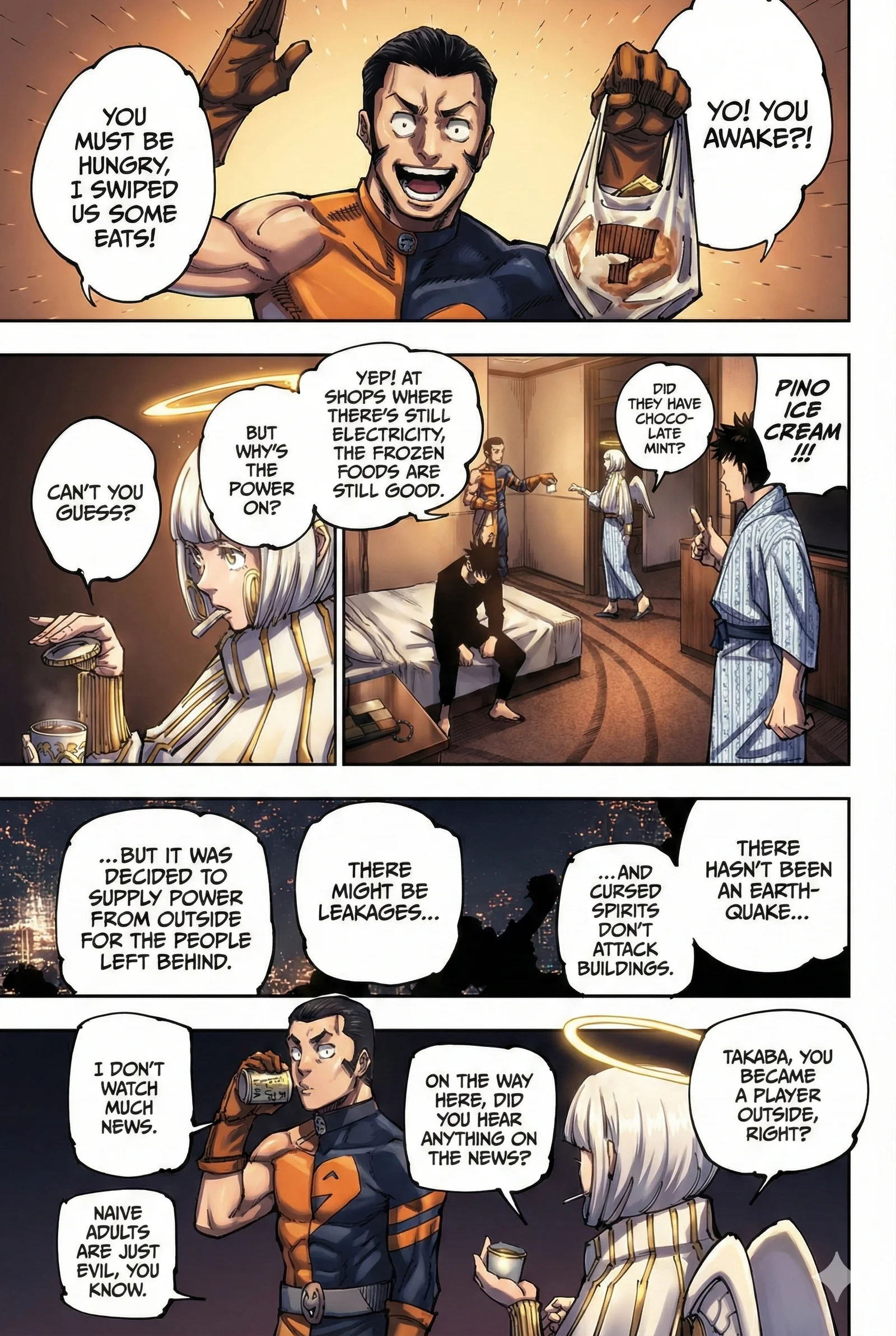 Jujutsu Kaisen Colored Manga JJK — Chapter 199 — Page 15